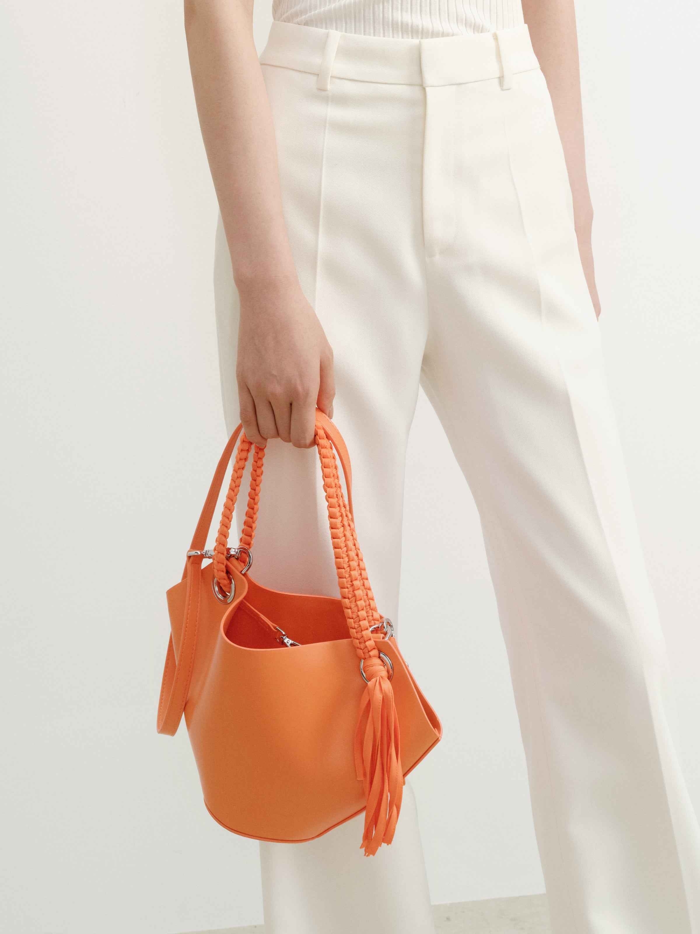 Small Woven Strap Crossbody Bag