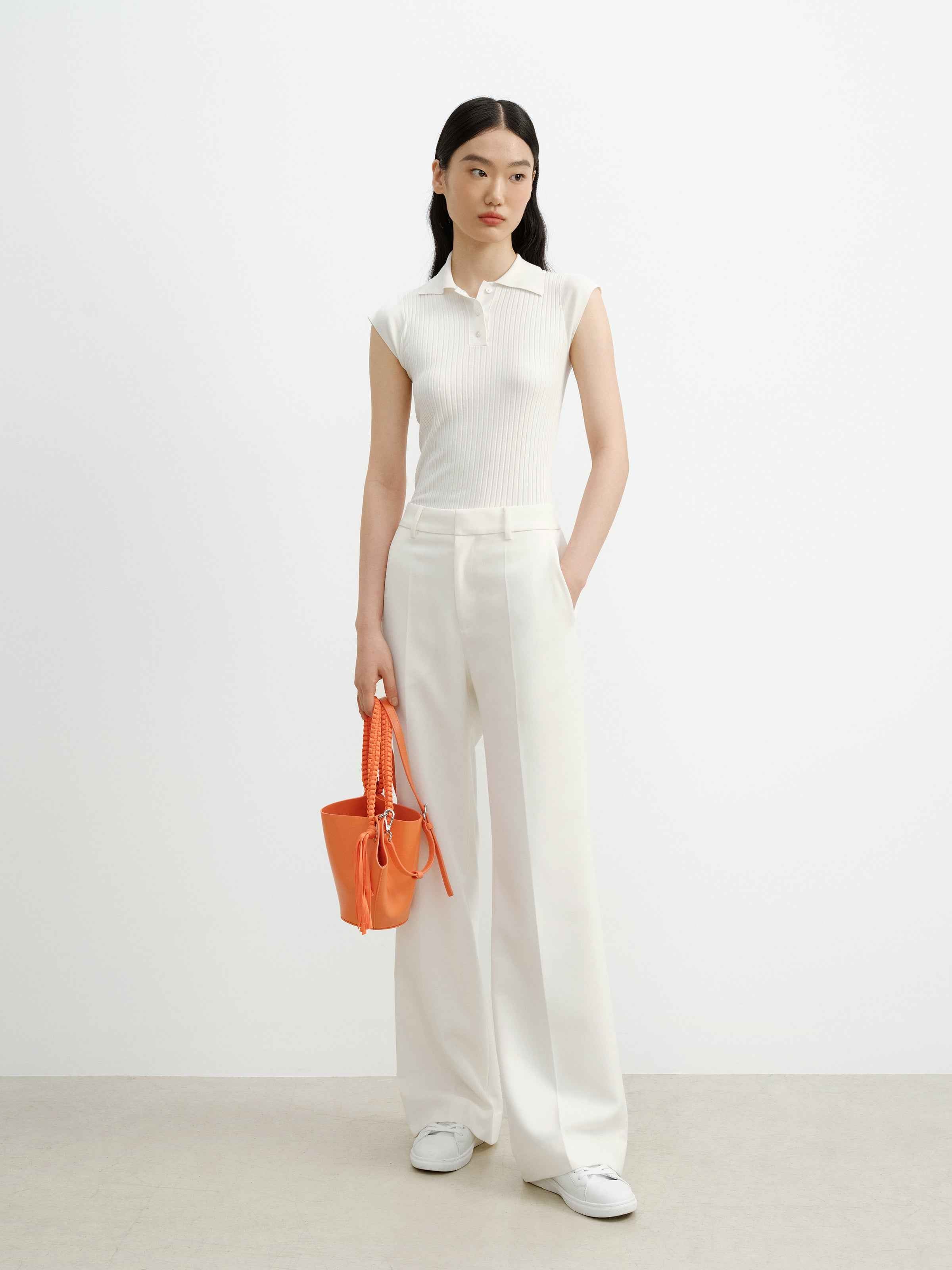 Small Woven Strap Crossbody Bag