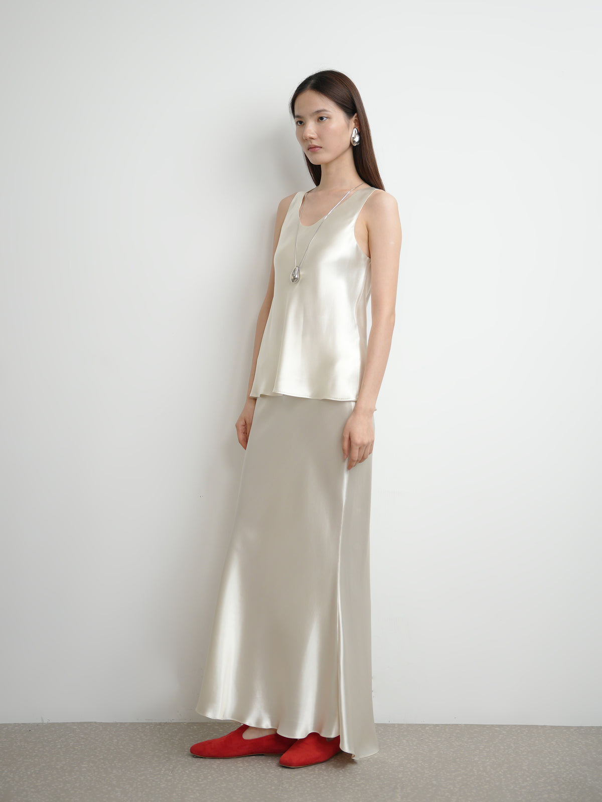 Long Midi Mermaid Skirt