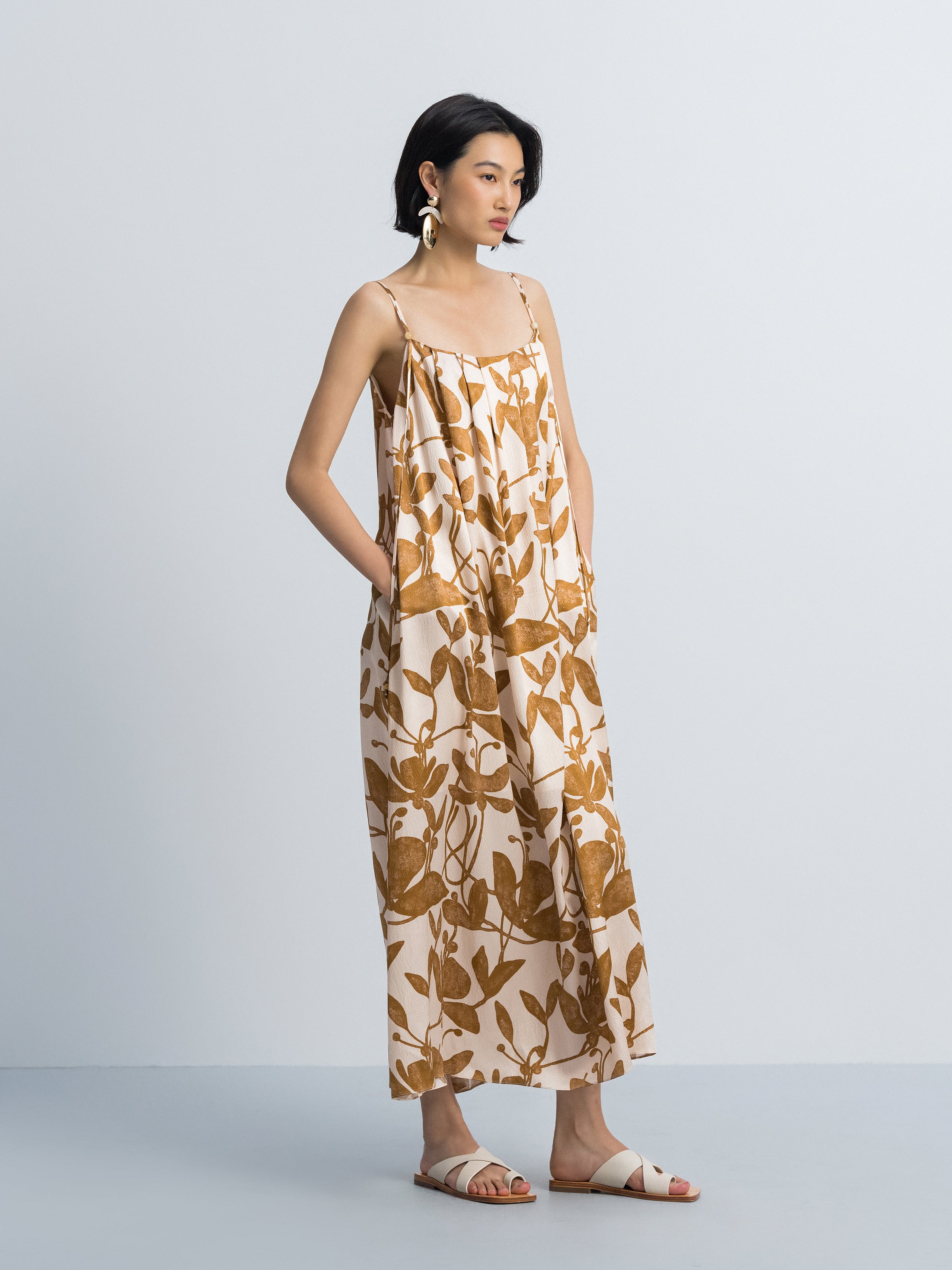 Pattern Slip Dress