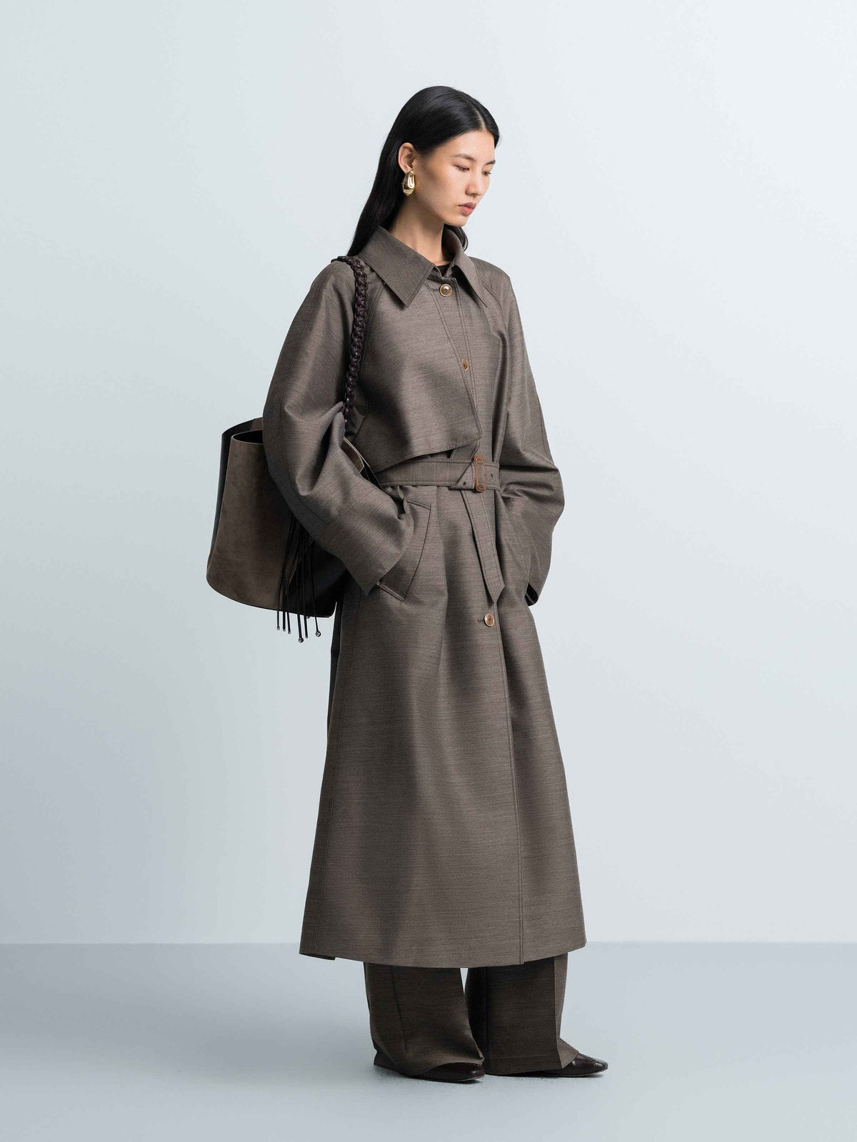 Long Trench Coat