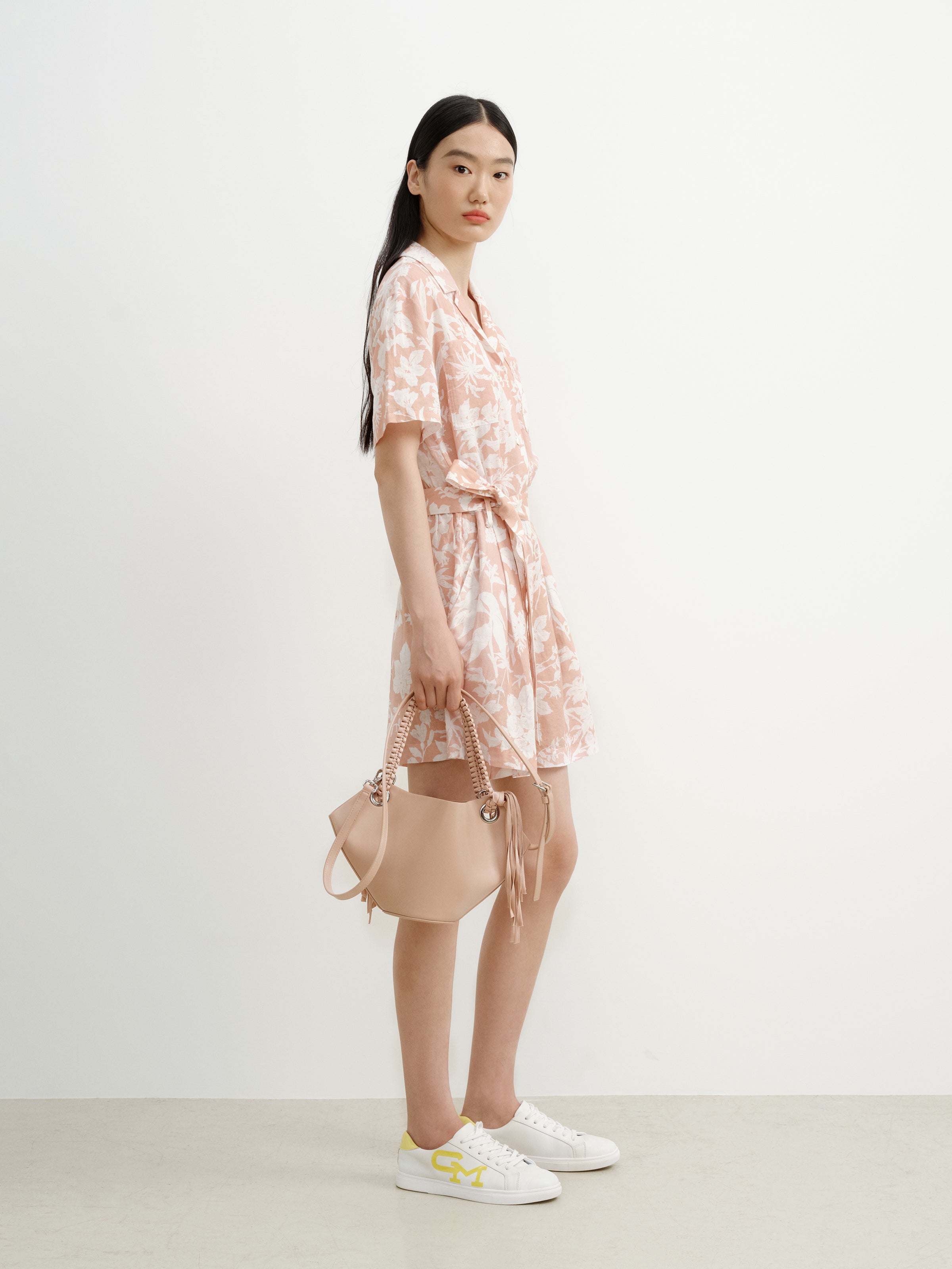 Small Woven Strap Crossbody Bag