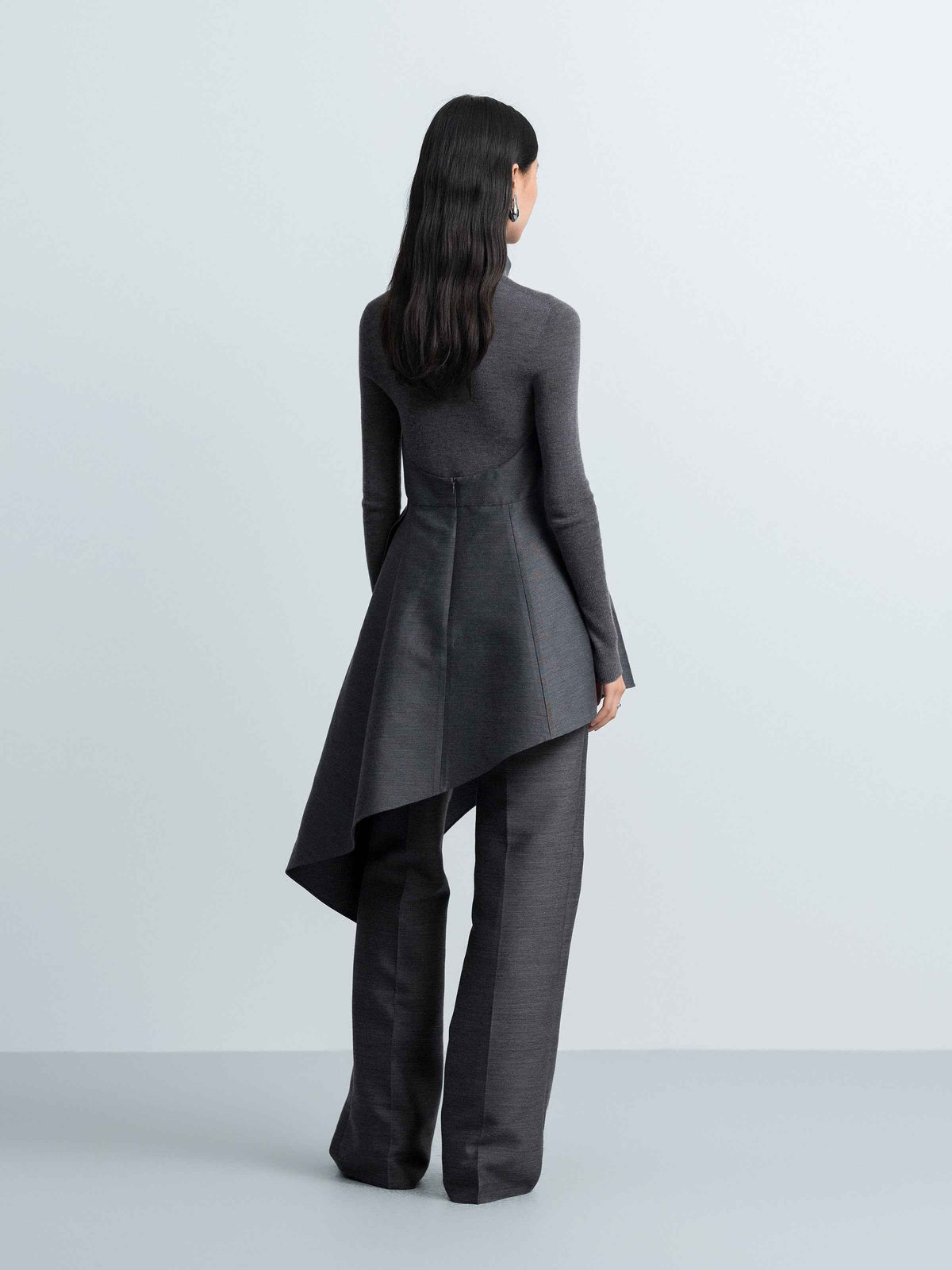 Sleeveless Asymmetrical Top