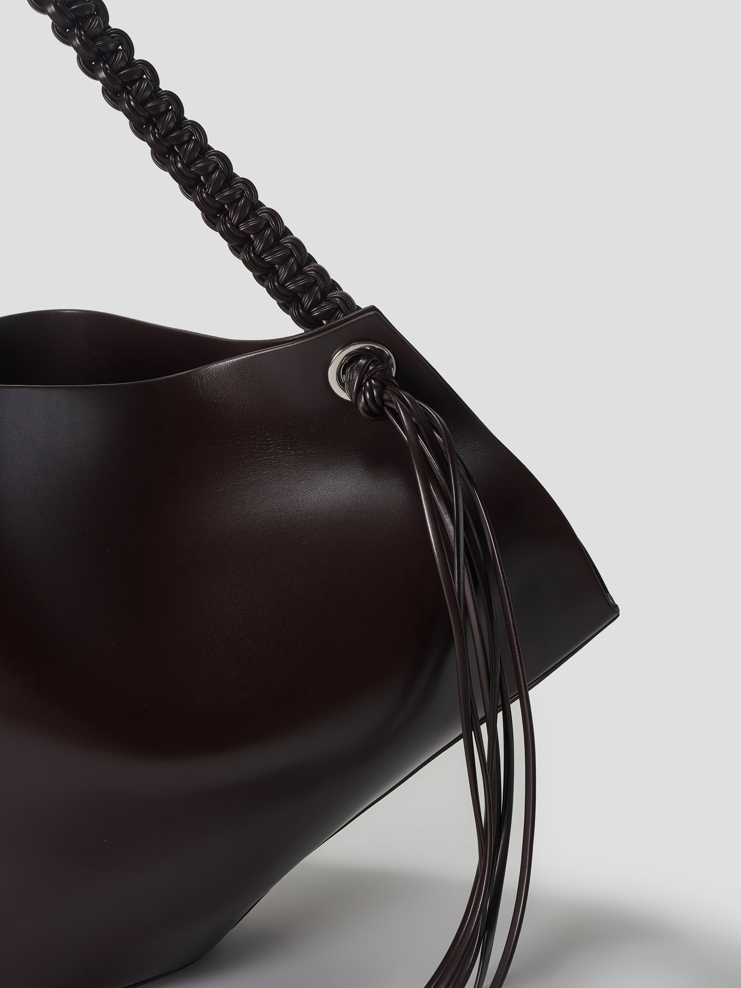 Large Woven Strap Shoulder Bag