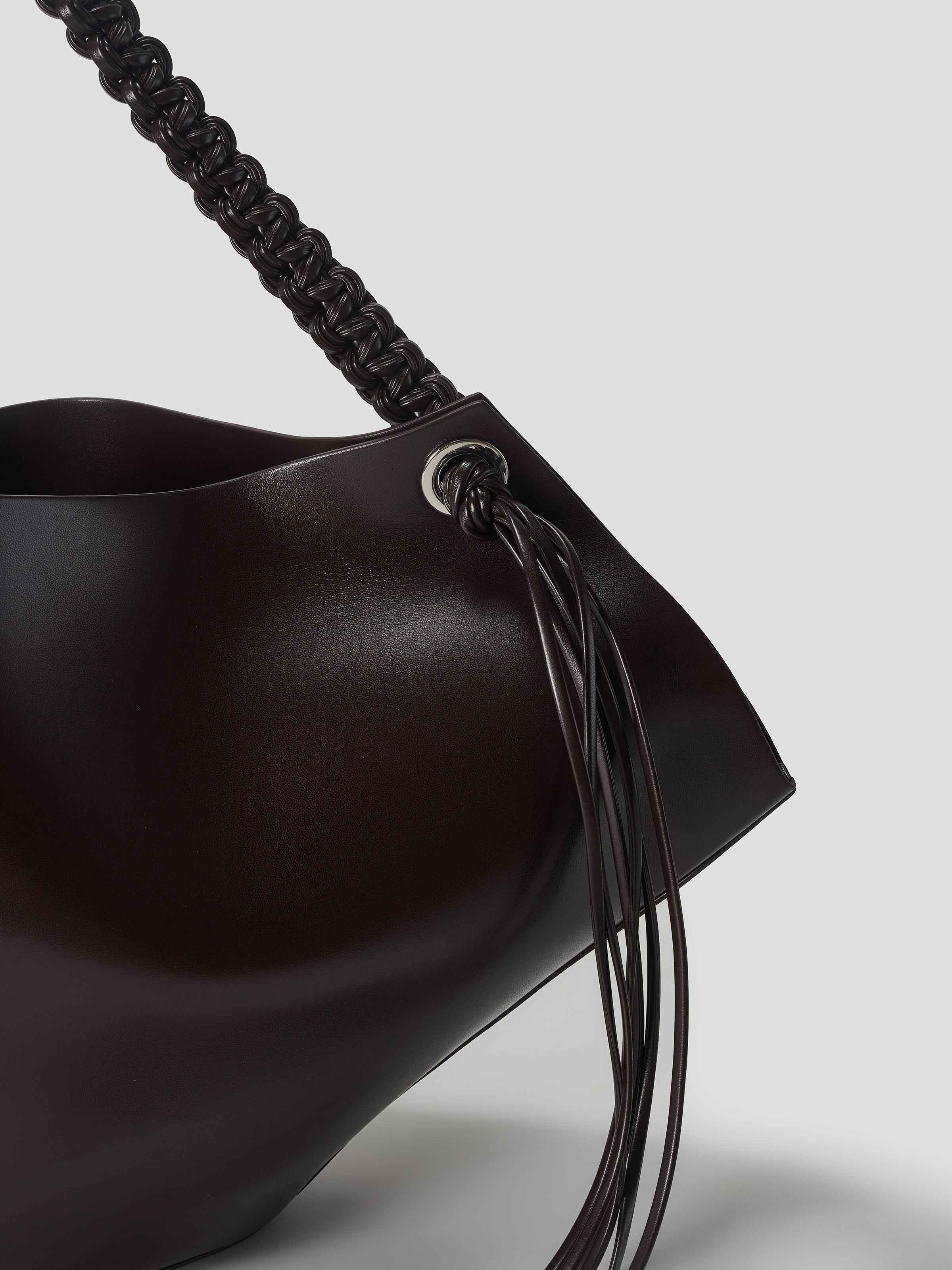 Large Woven Strap Shoulder Bag