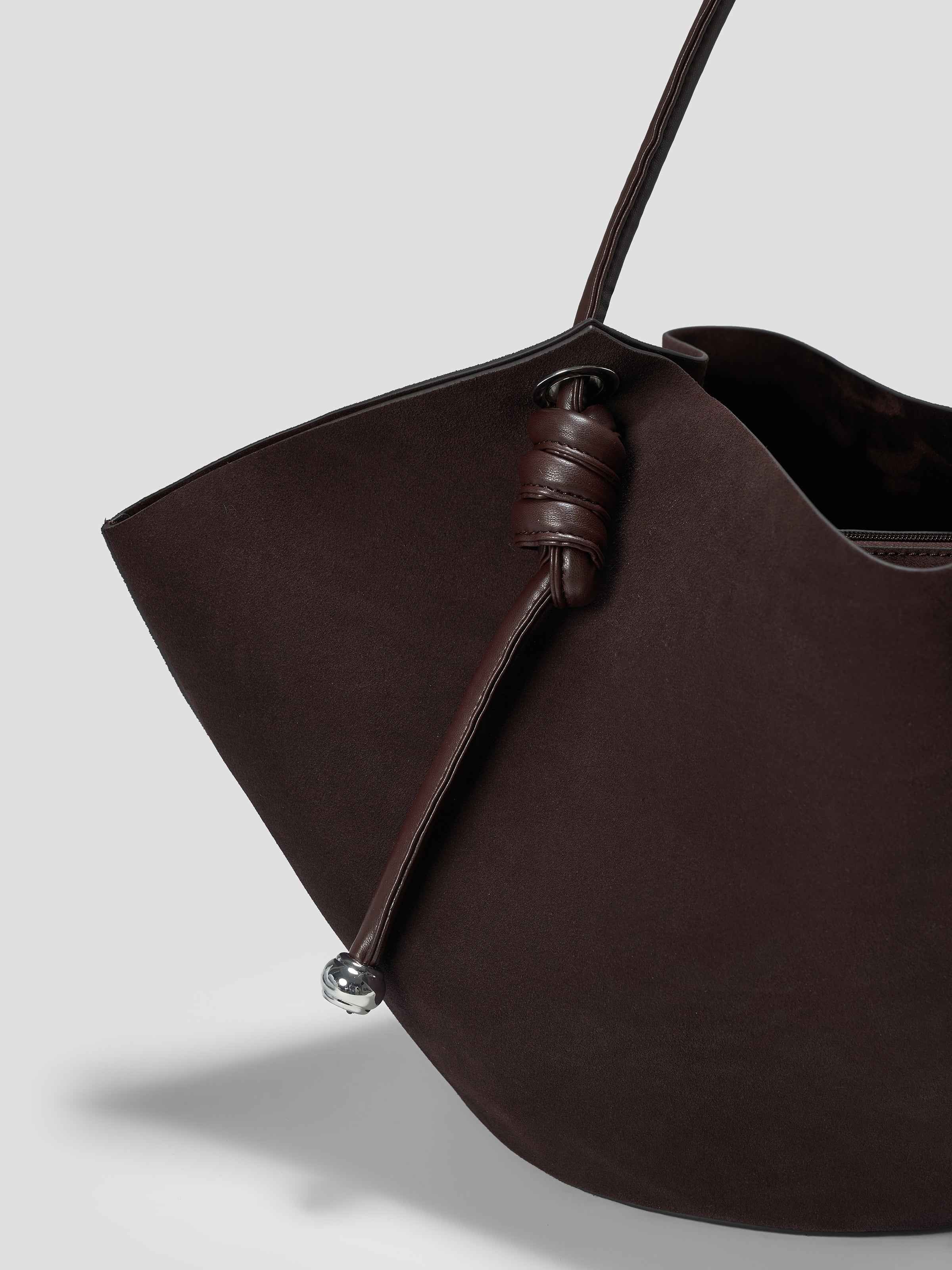 Large Knotted Detail Crossbody Bag