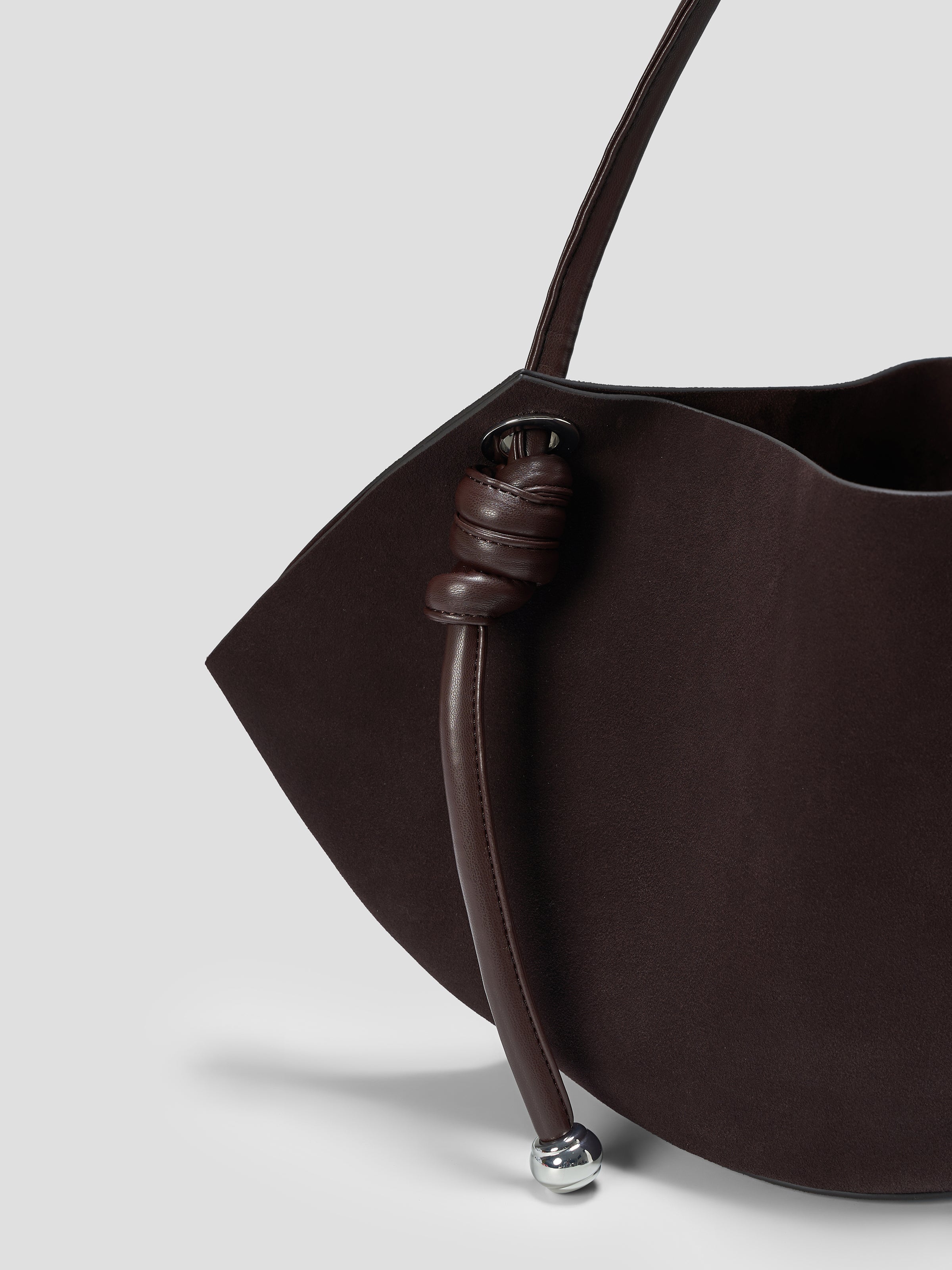 Medium Knotted Detail Crossbody Bag