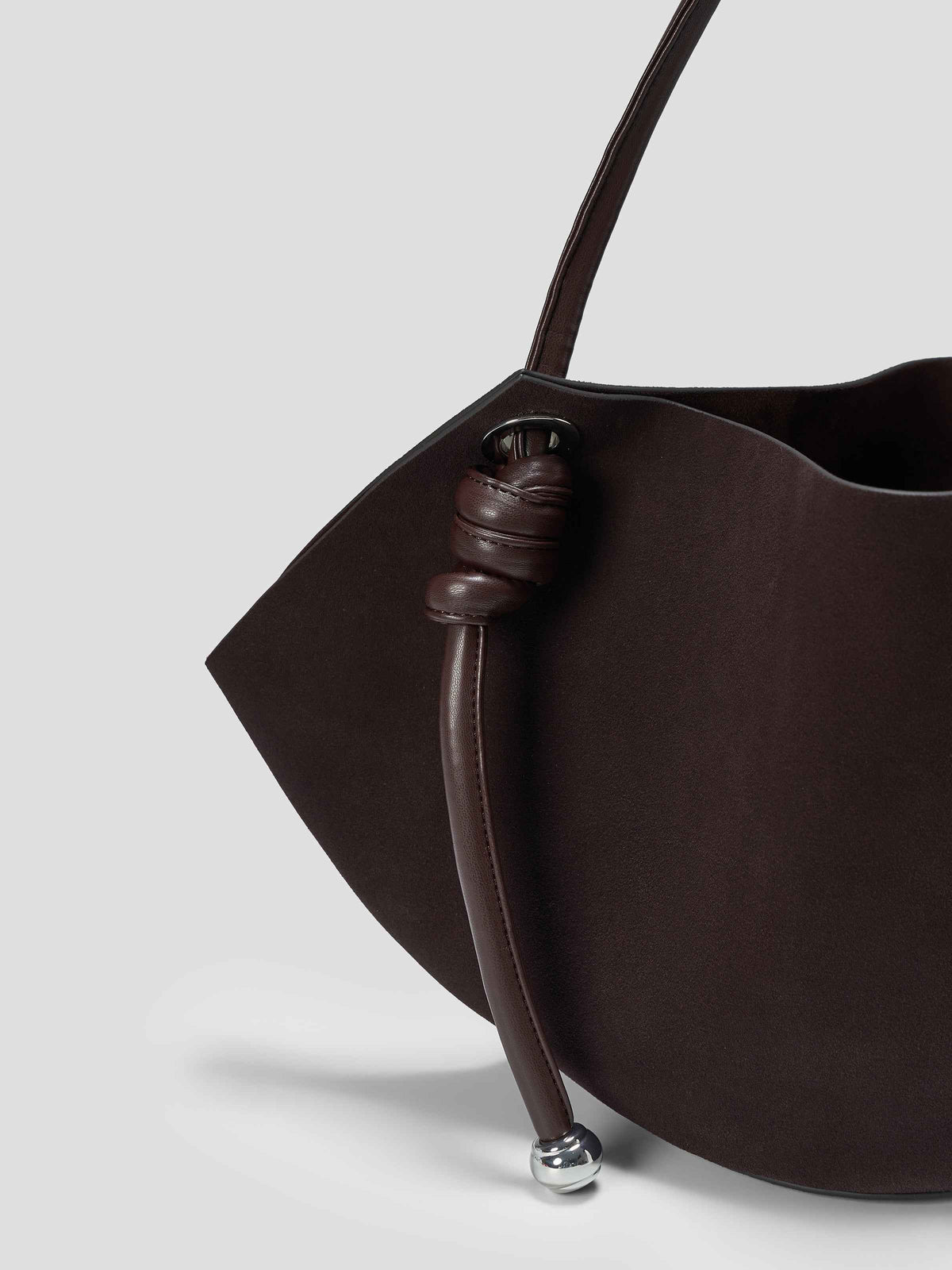 Medium Knotted Detail Crossbody Bag