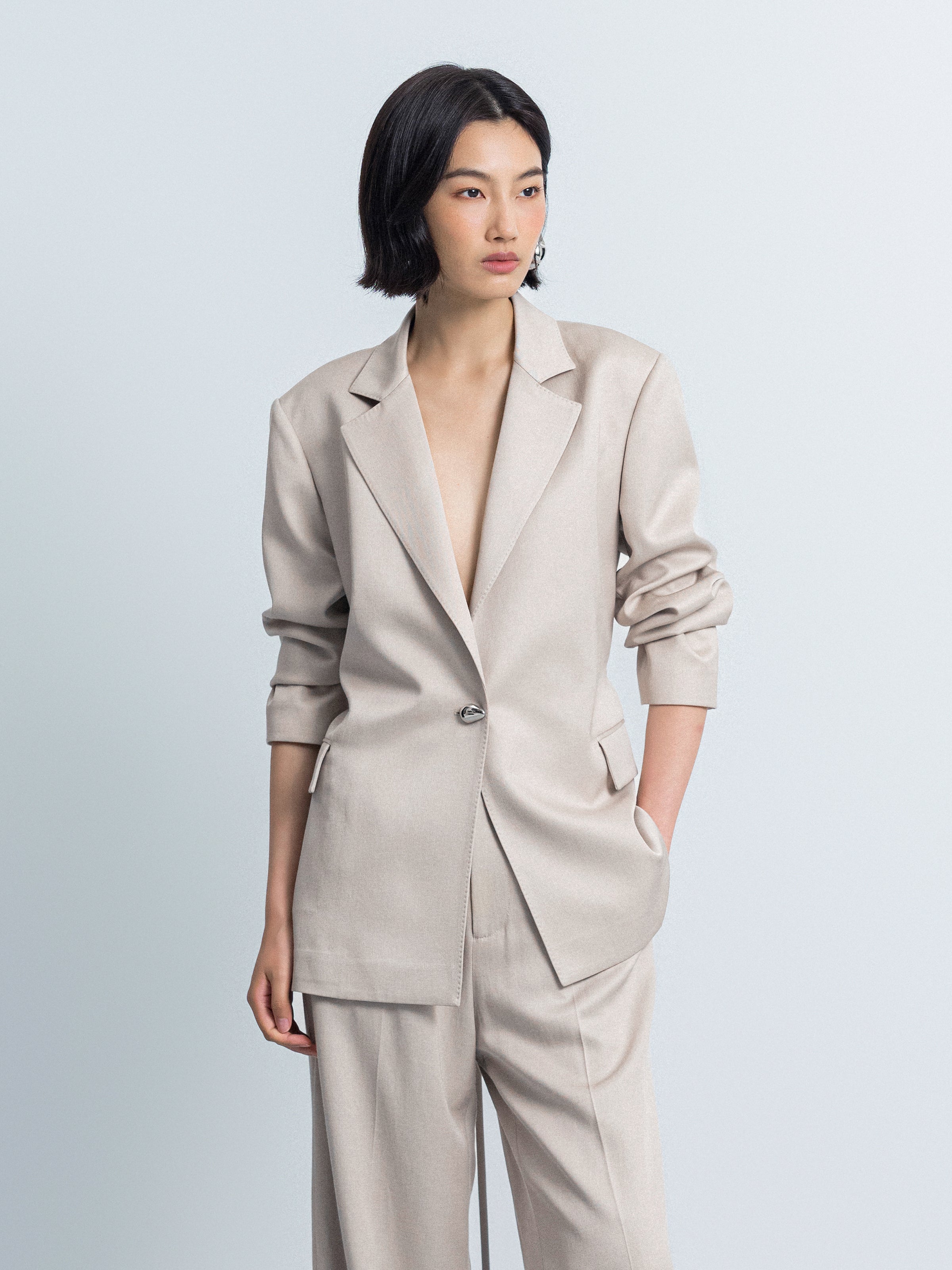 Straight Fit Blazer