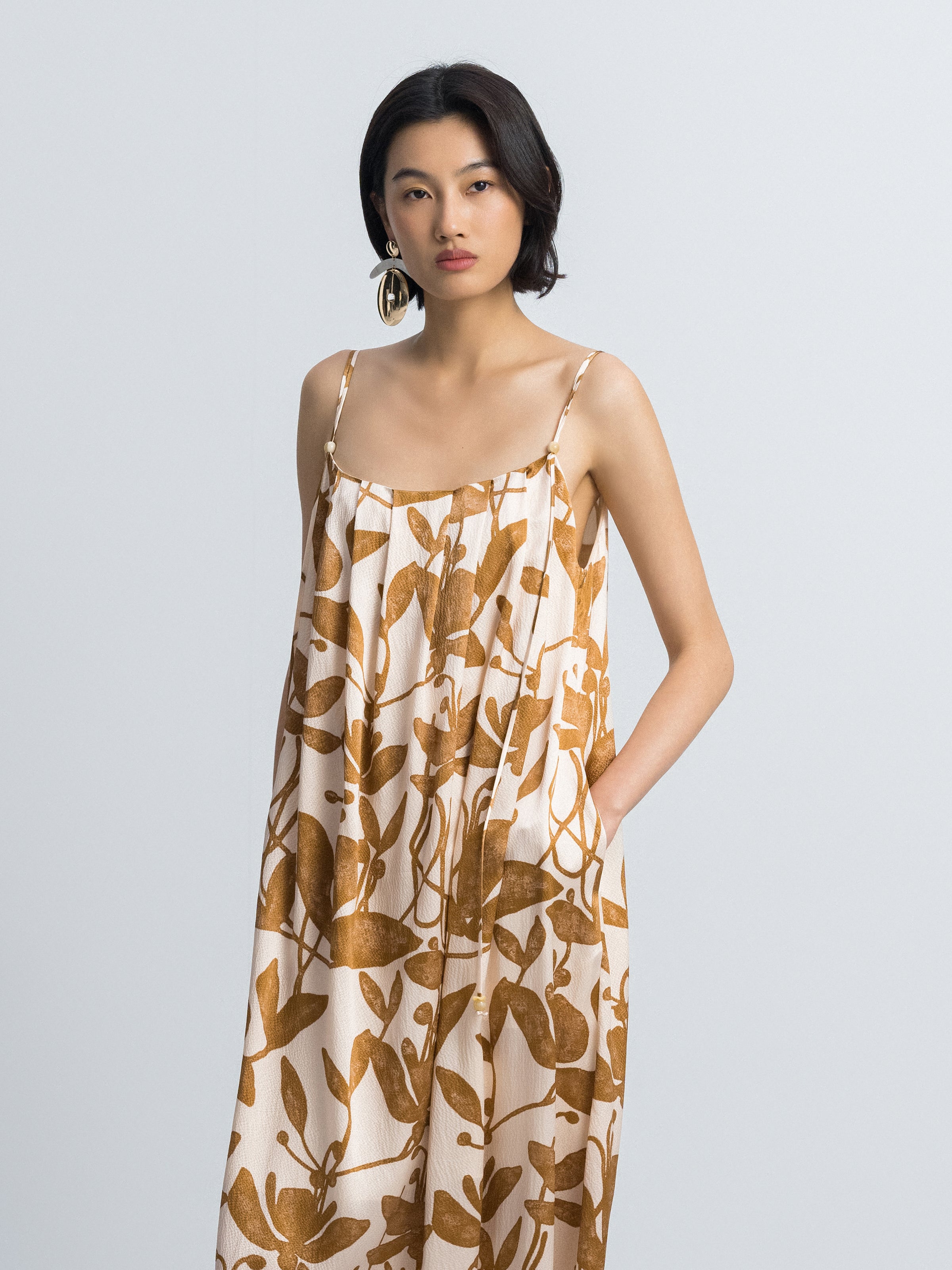 Pattern Slip Dress