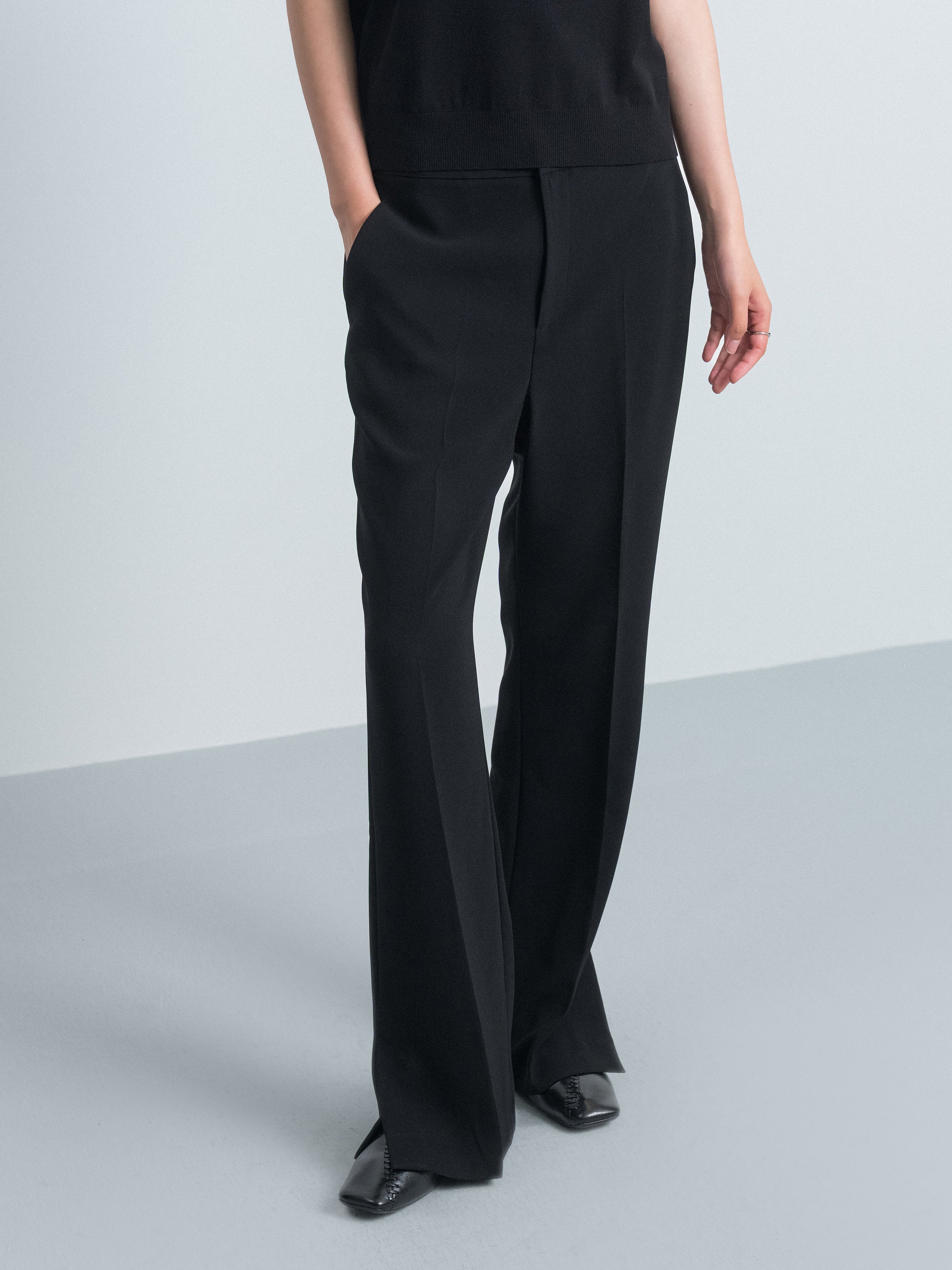 Classic Bootcut Trousers