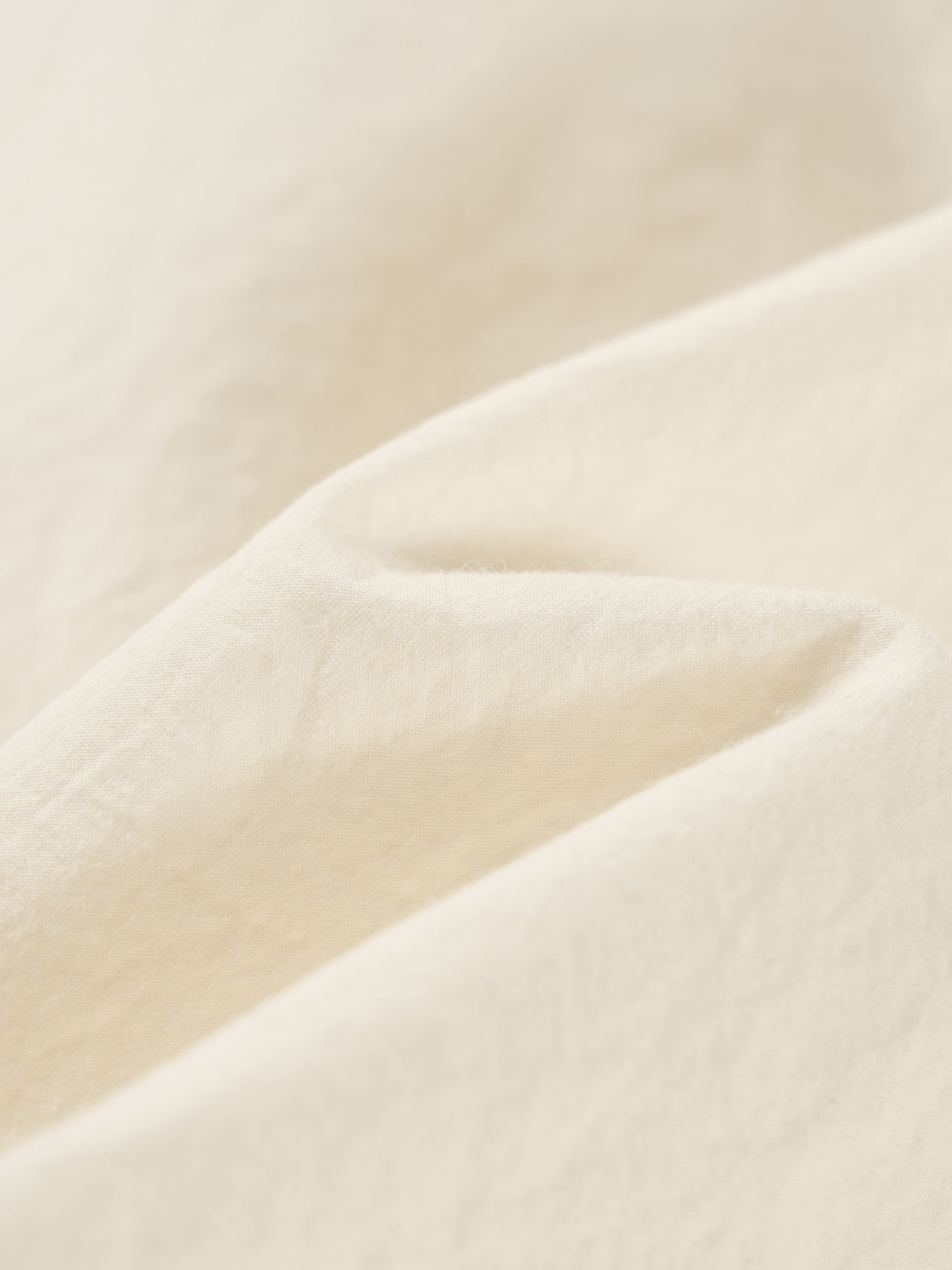 Cream White Pima Cotton Asymmetric Belt Waist Sleeveless Top