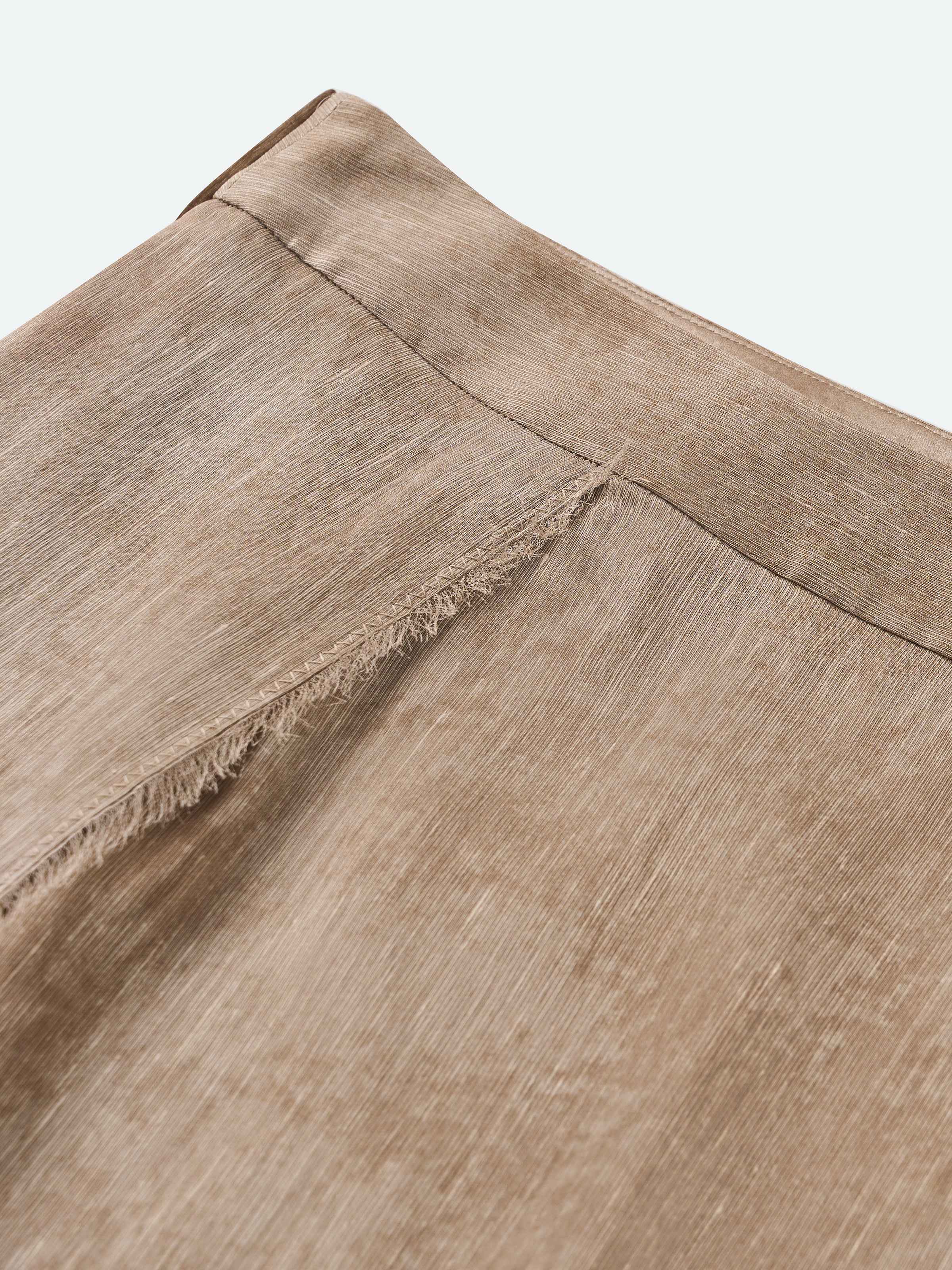 Light Khaki Long Skirt