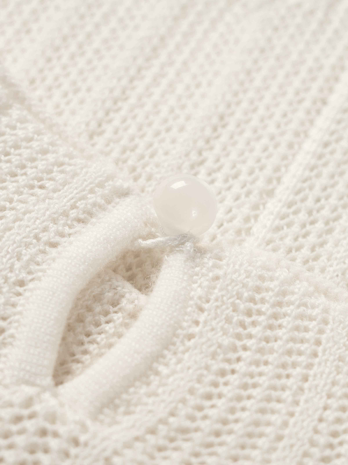 Off White Basolan Wool High Neck Fitted Knit Sweater