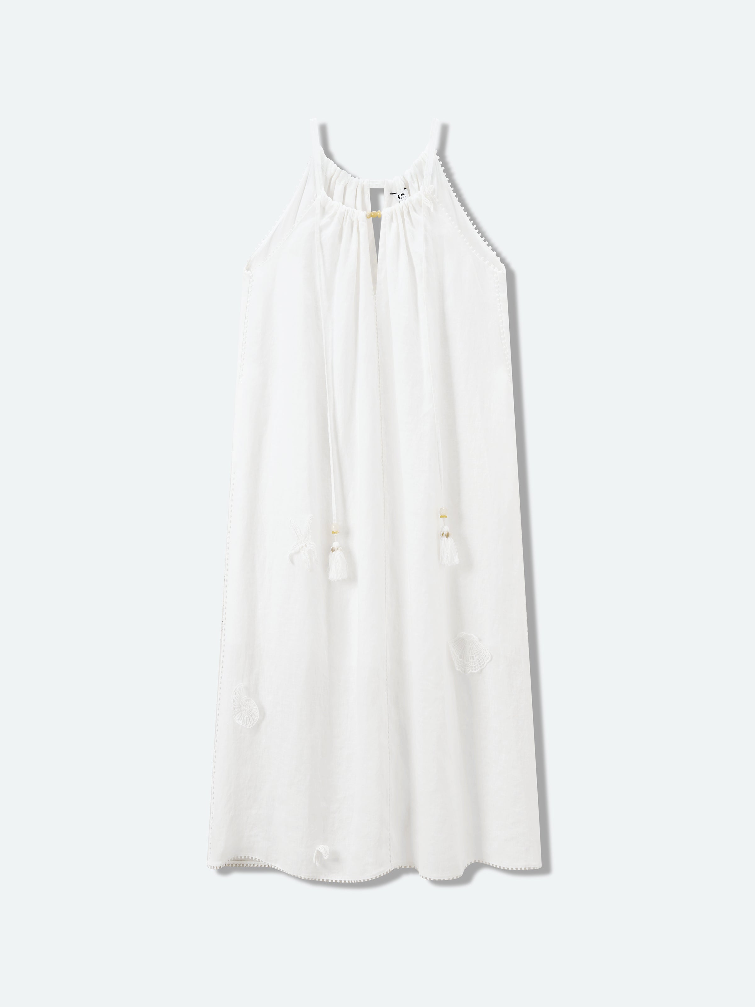 Off White Slip Dress