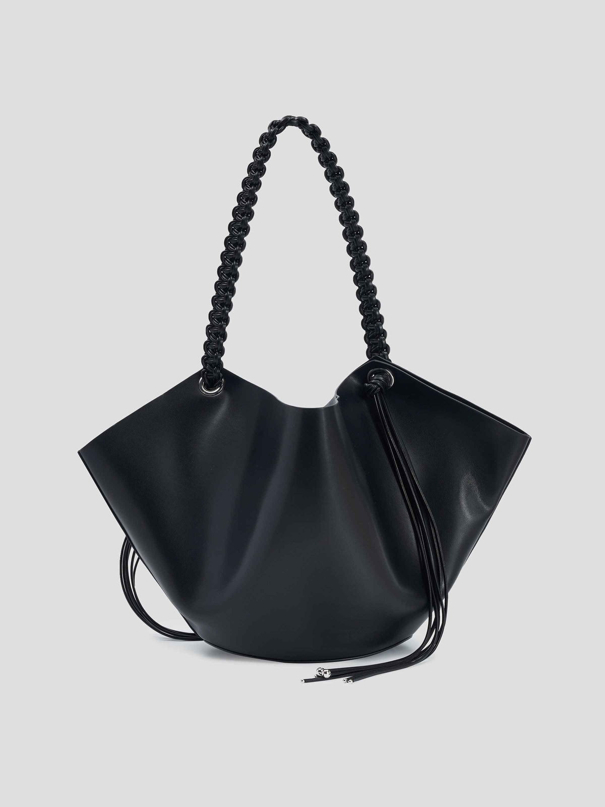 Large Woven Strap Crossbody Bag
