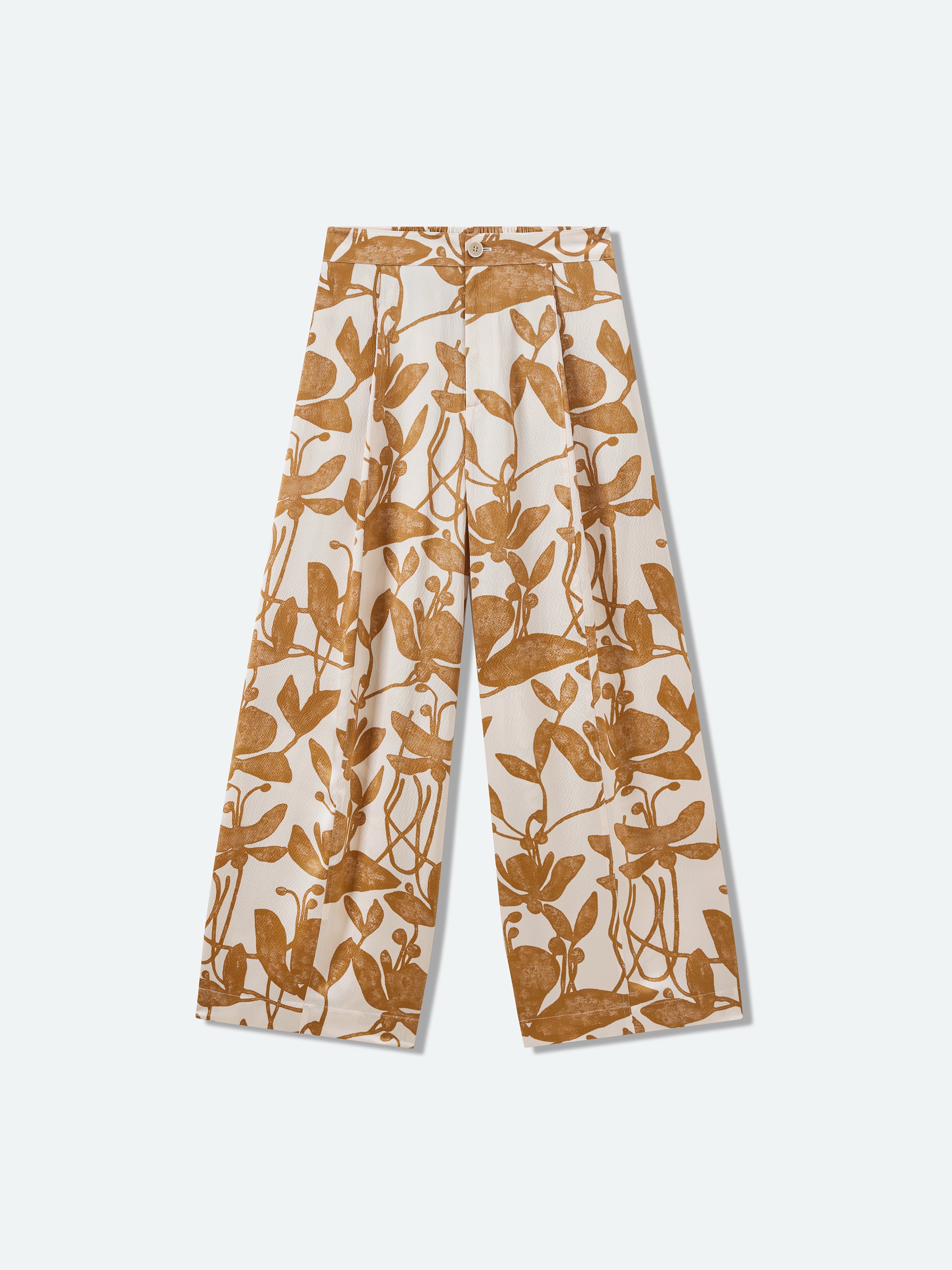 Pattern Tapered Pants