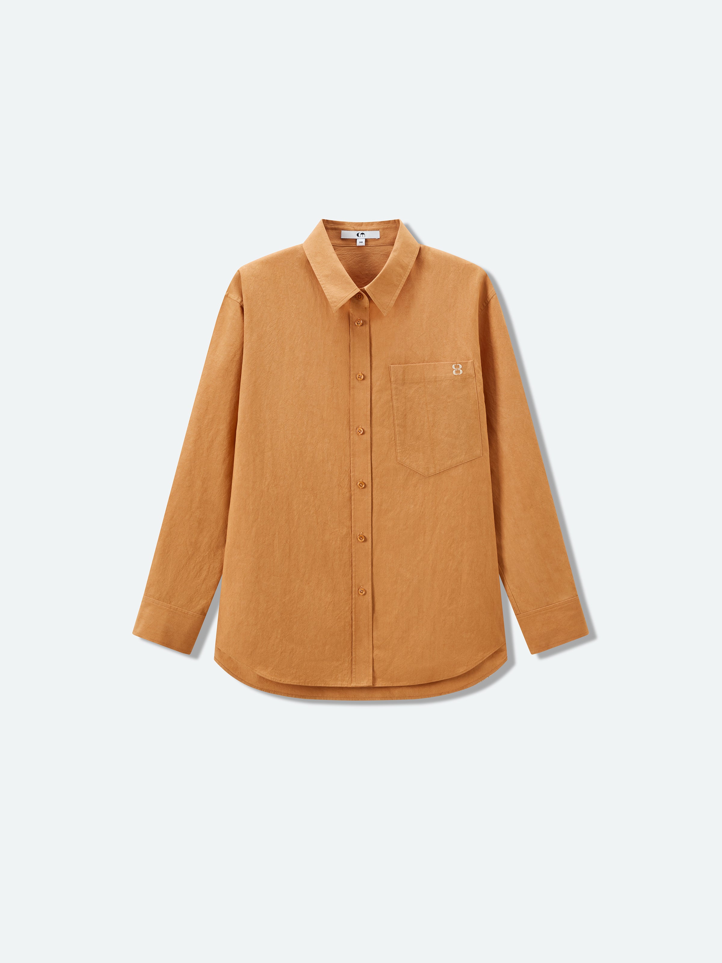Light Orange Long-Sleeve Shirt