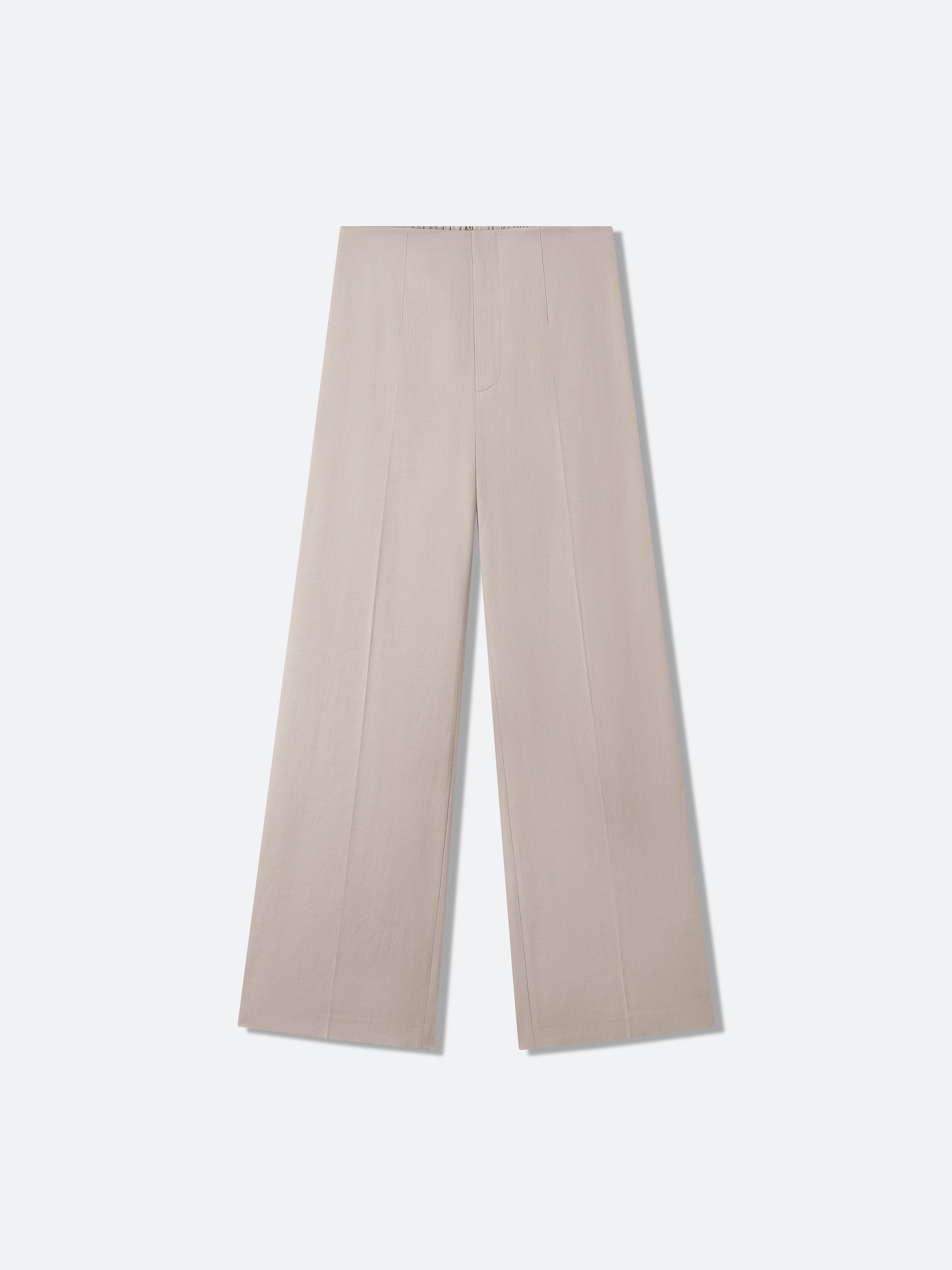 Continuous Waistband Wide Leg Pants