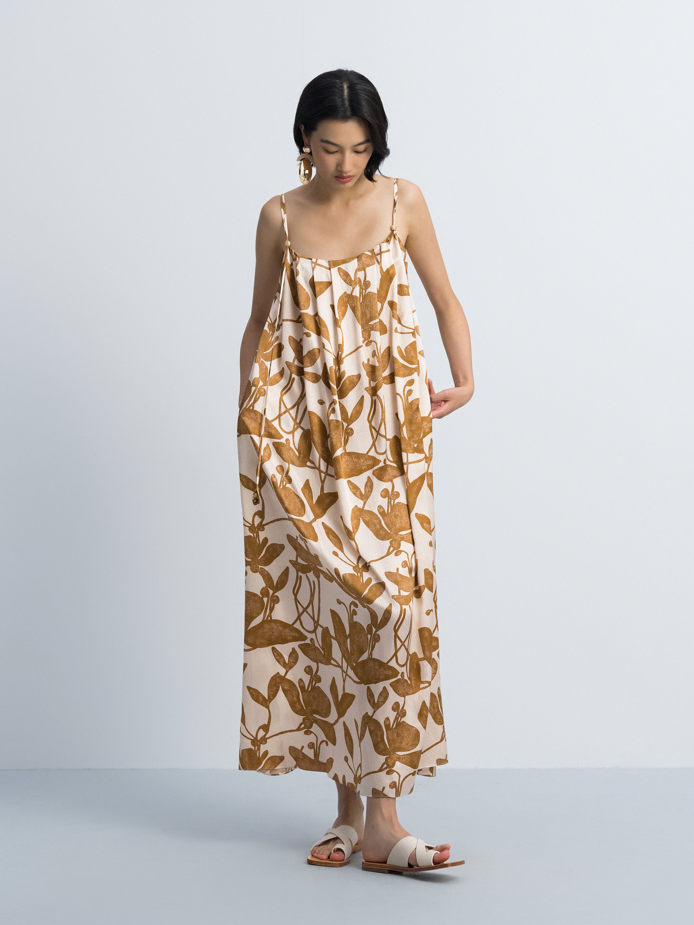 Pattern Slip Dress