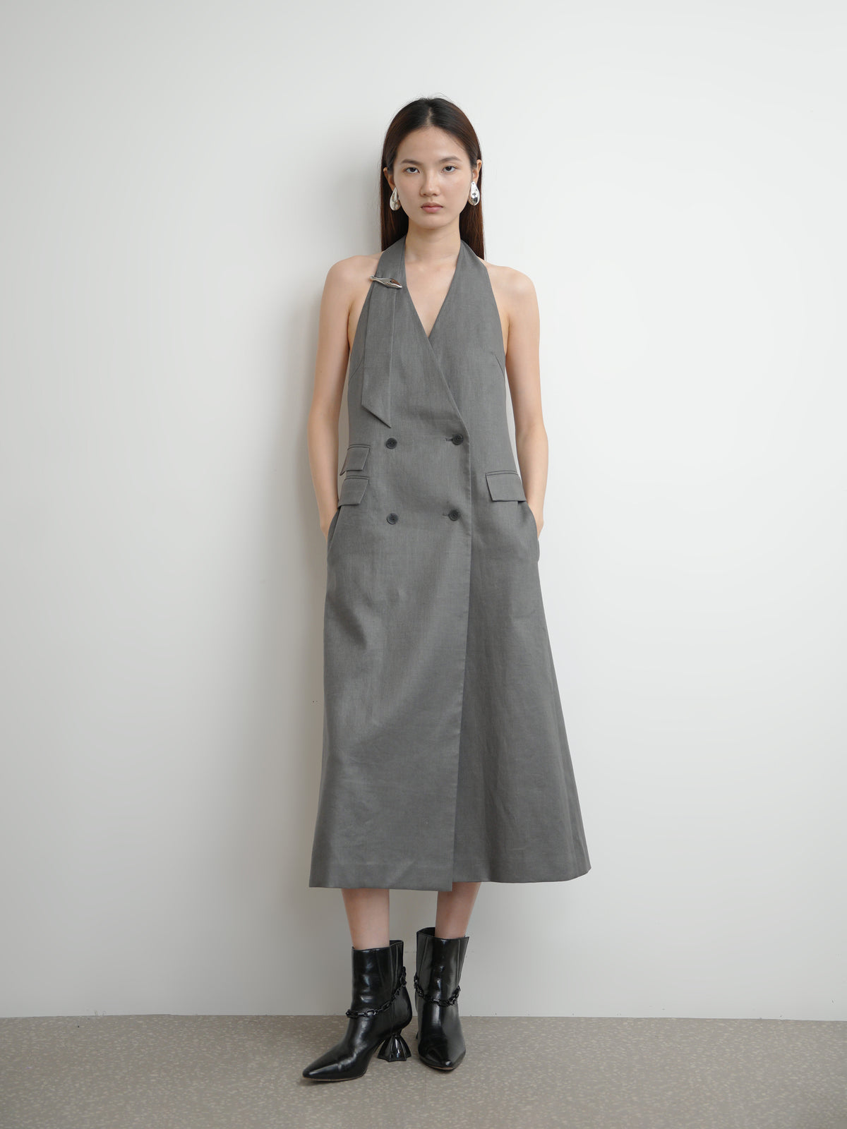 Halter Suit Dress