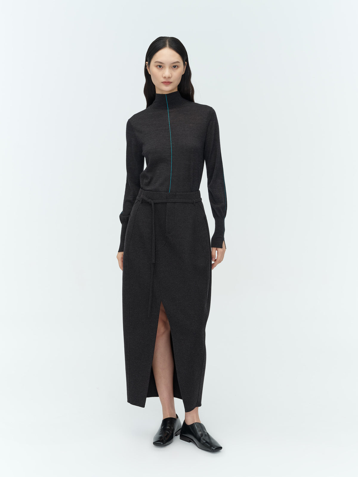 Turtleneck Knit Base Top