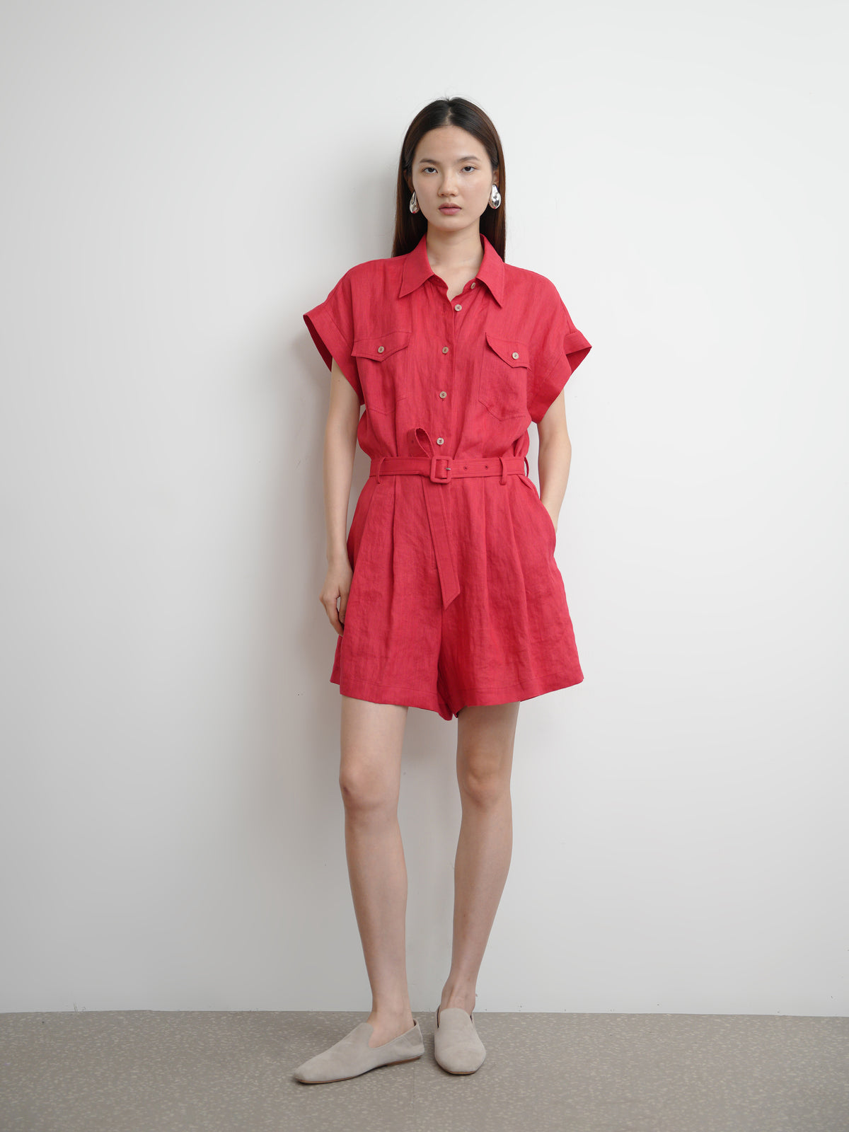 Shirt Romper