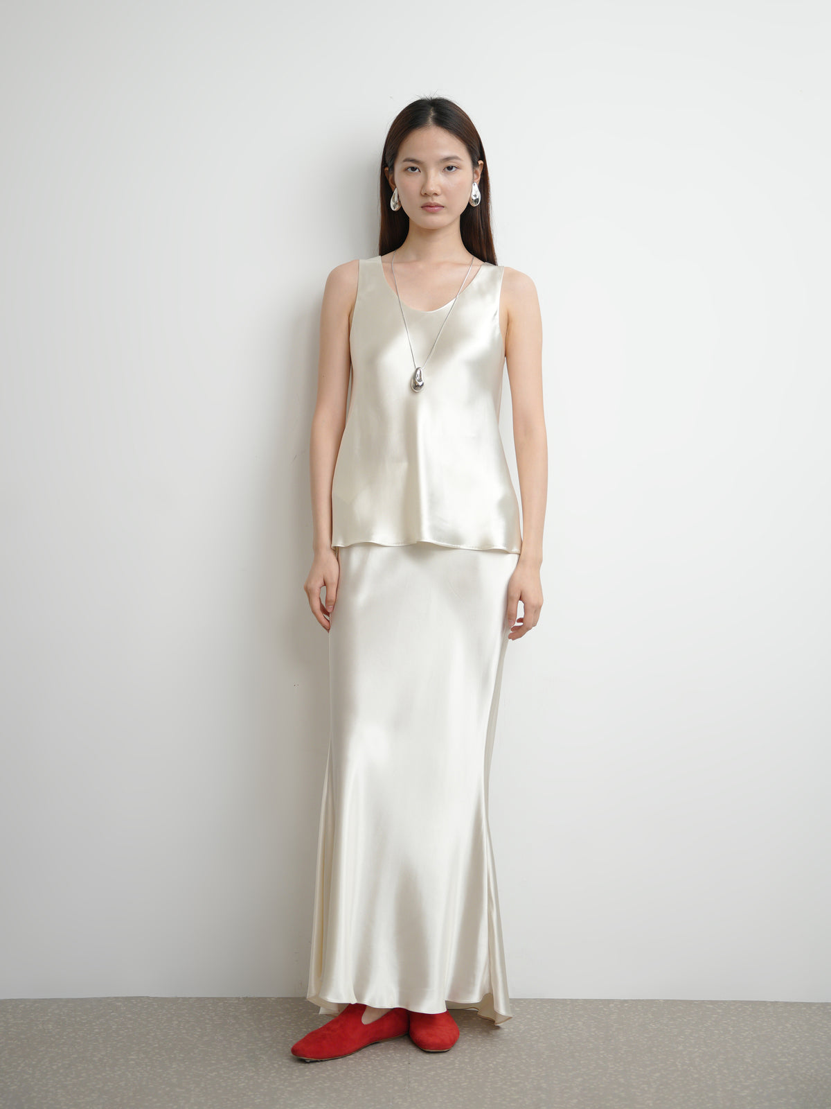 Long Midi Mermaid Skirt
