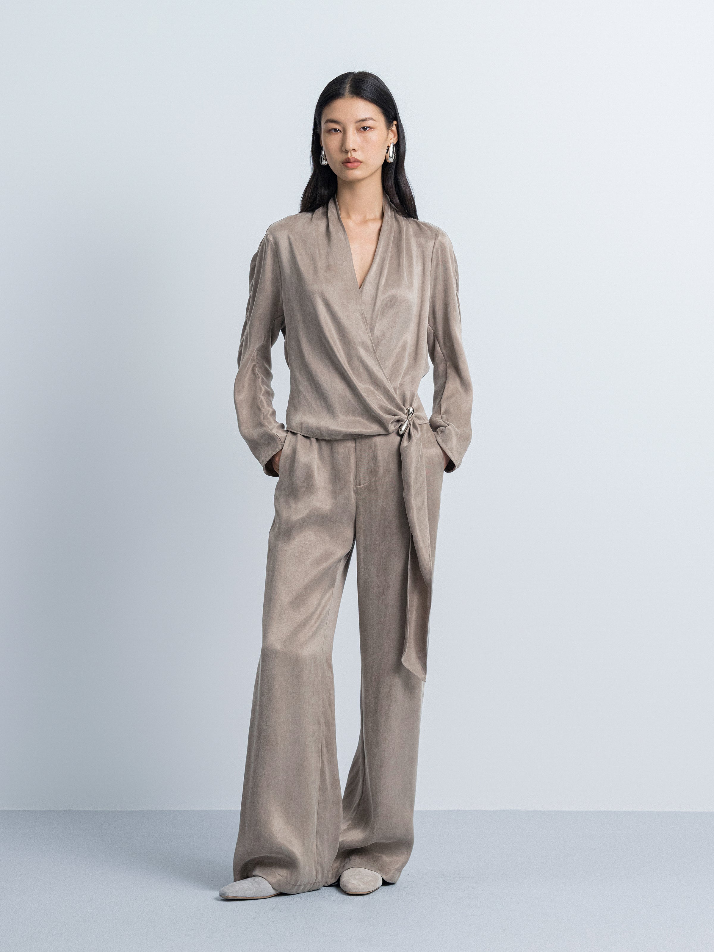 Wrap Tie Top