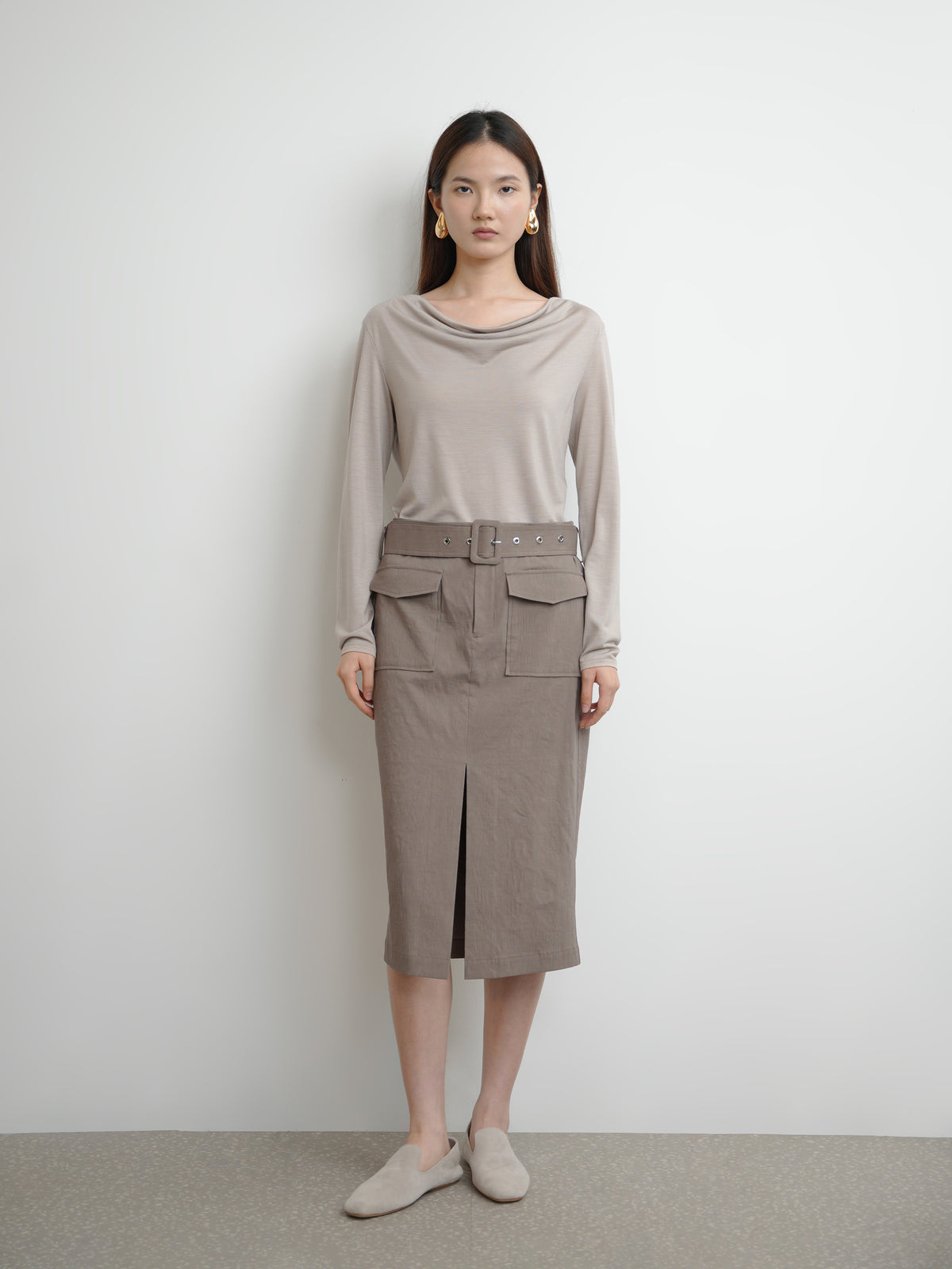 Big Pocket Cargo Skirt