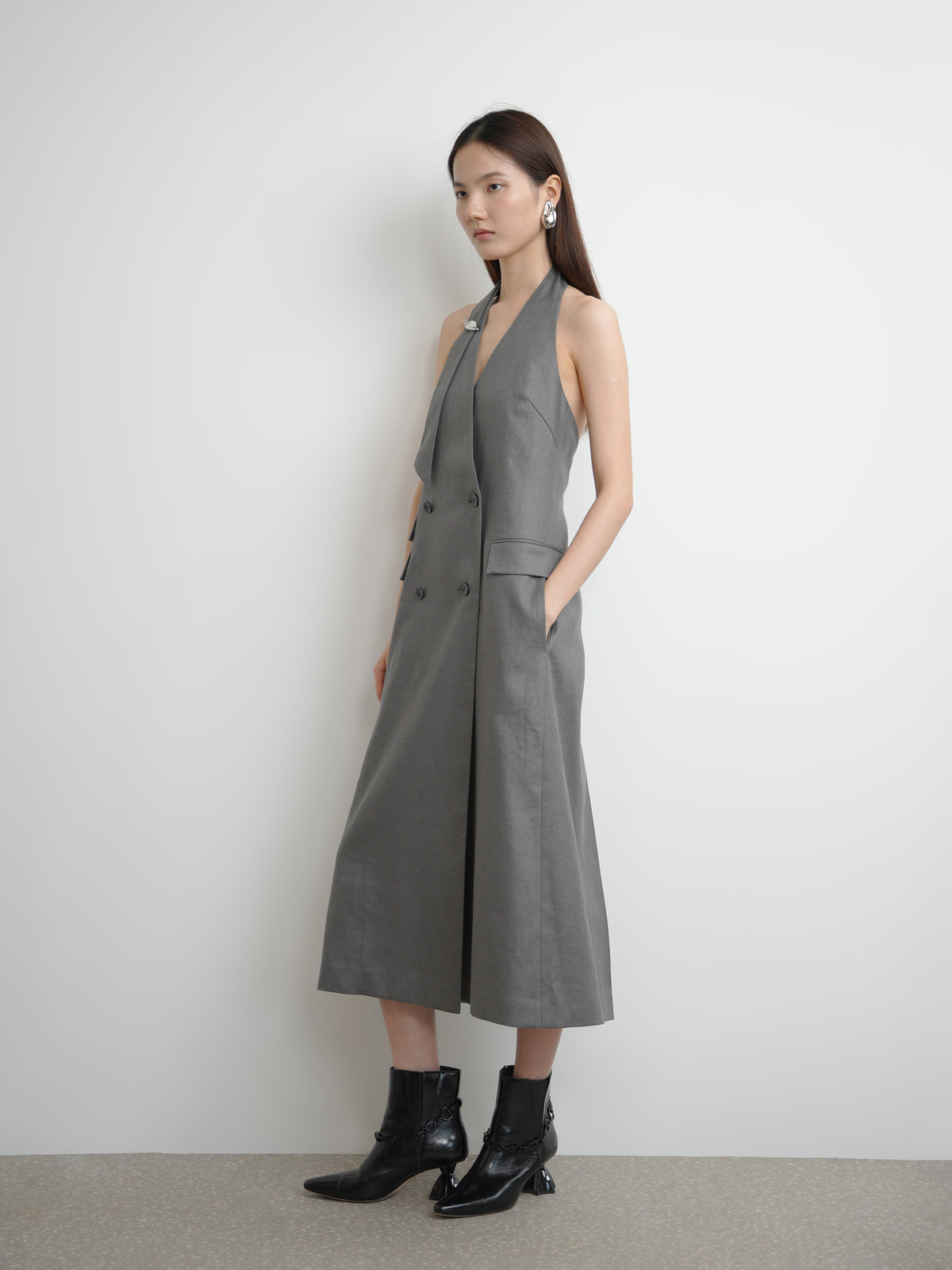 Halter Suit Dress