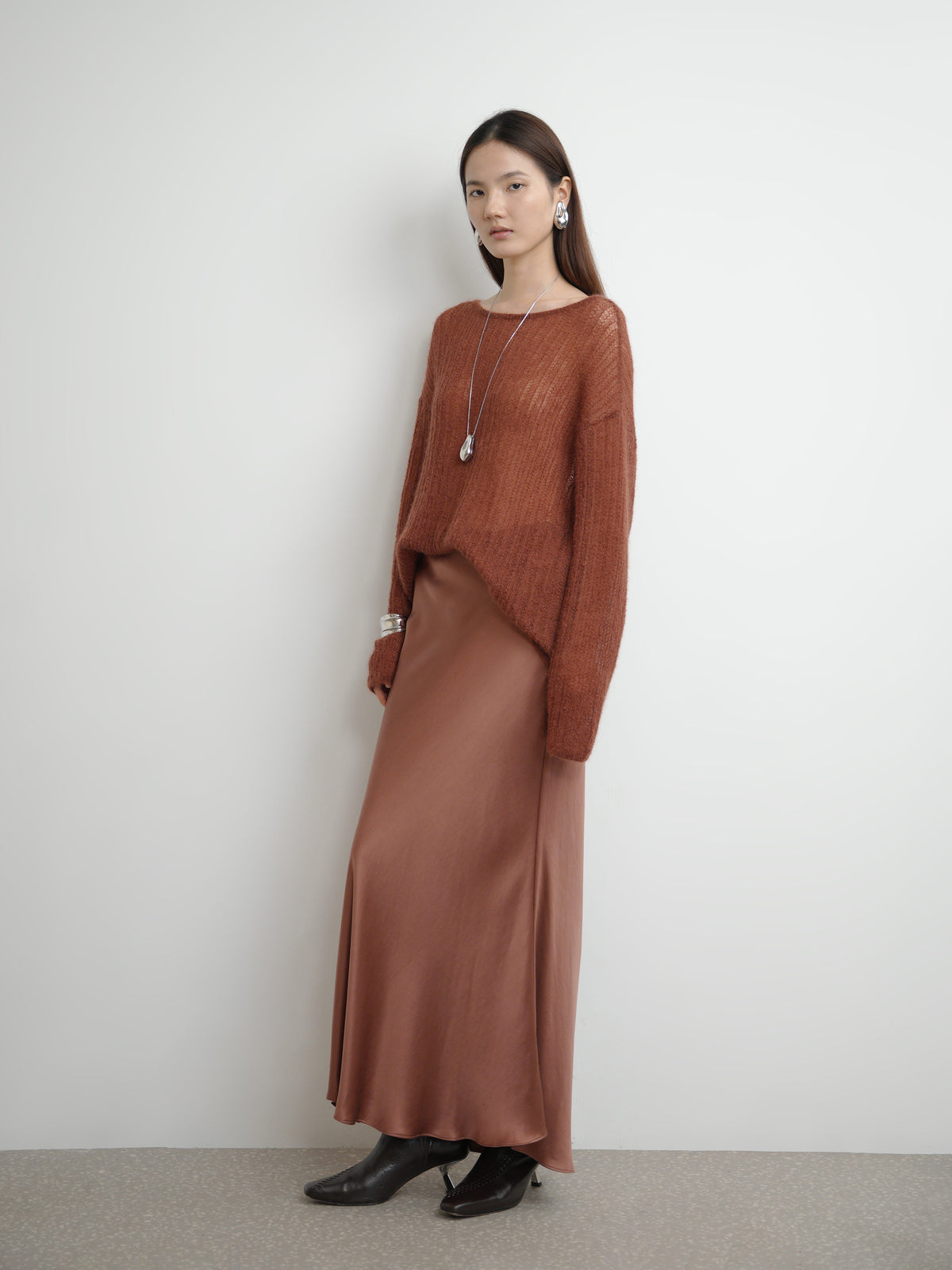 Long Midi Mermaid Skirt