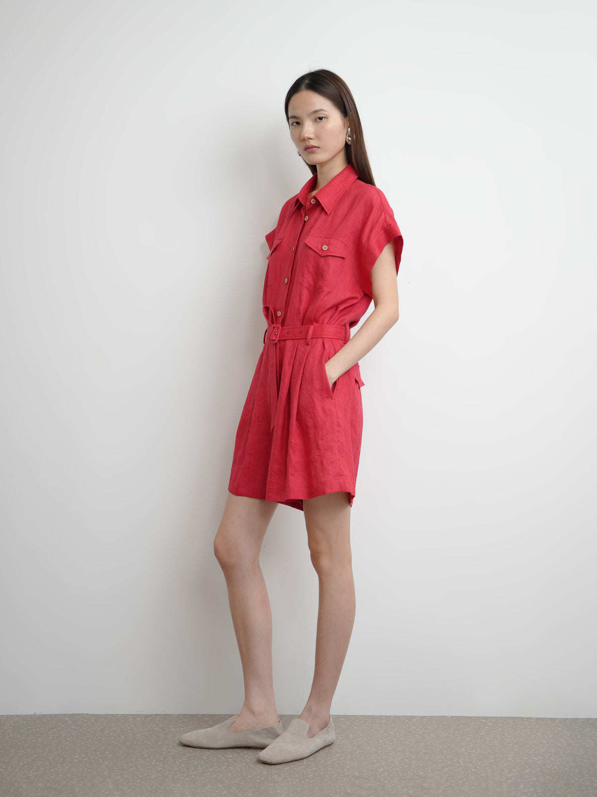 Shirt Romper