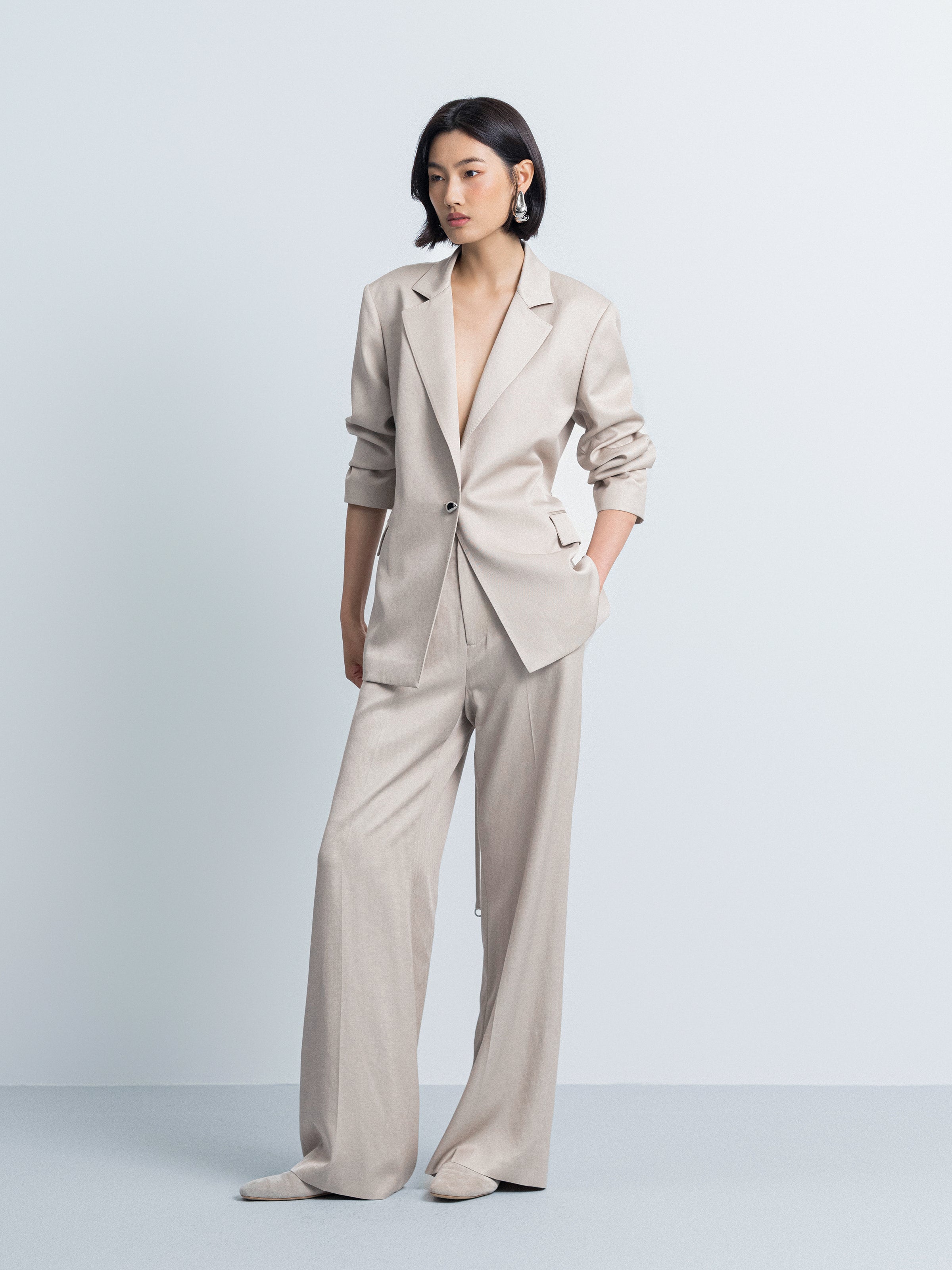 Straight Fit Blazer
