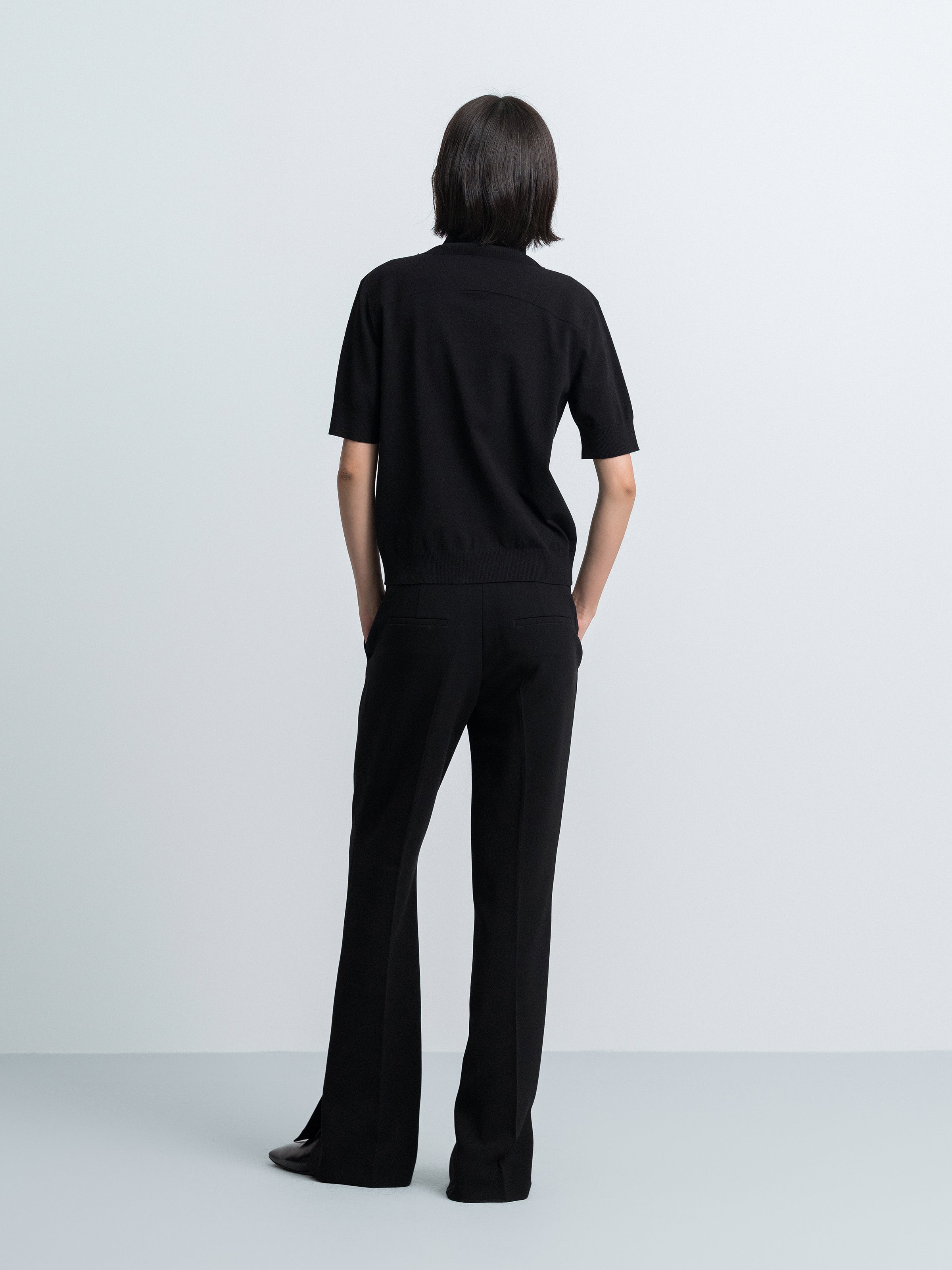 Classic Bootcut Trousers