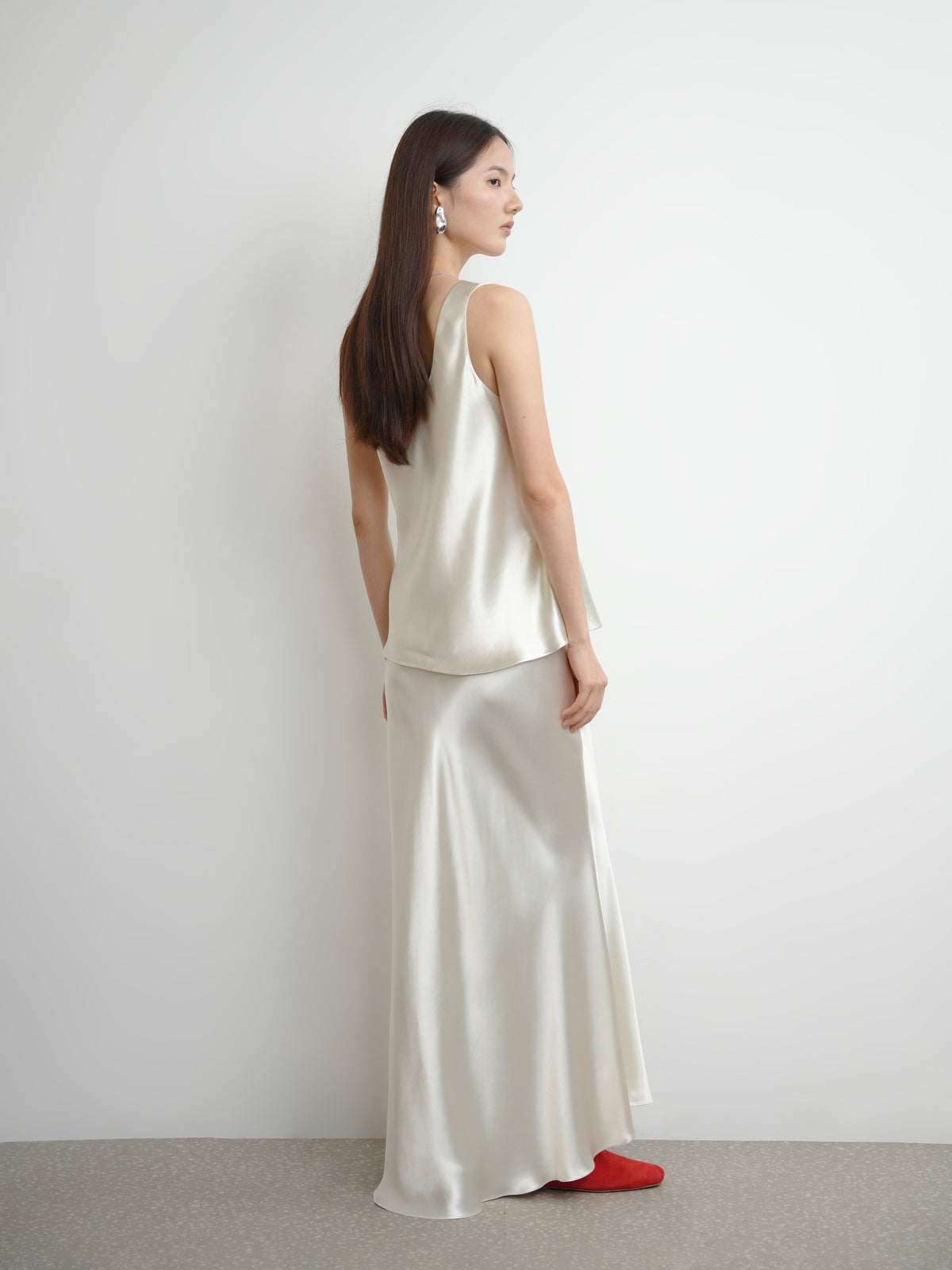 Long Midi Mermaid Skirt
