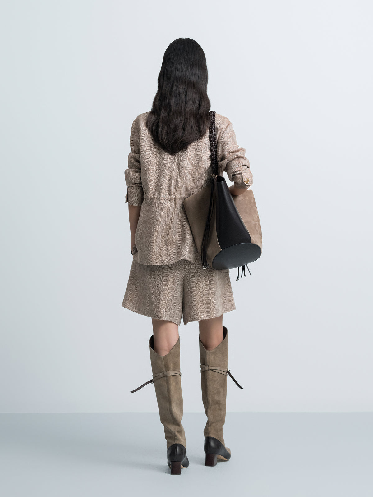 Linen Safari Jacket - Commemoi