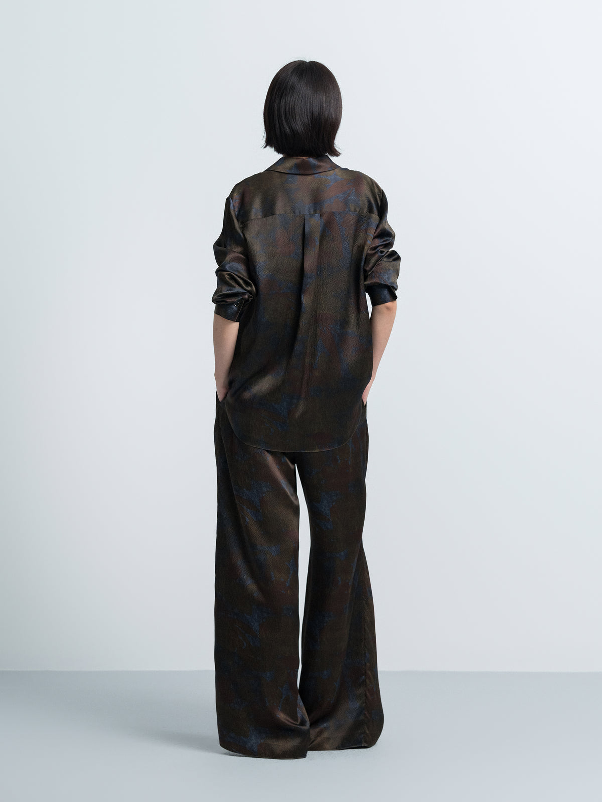 Basic Point‑collar Shirt