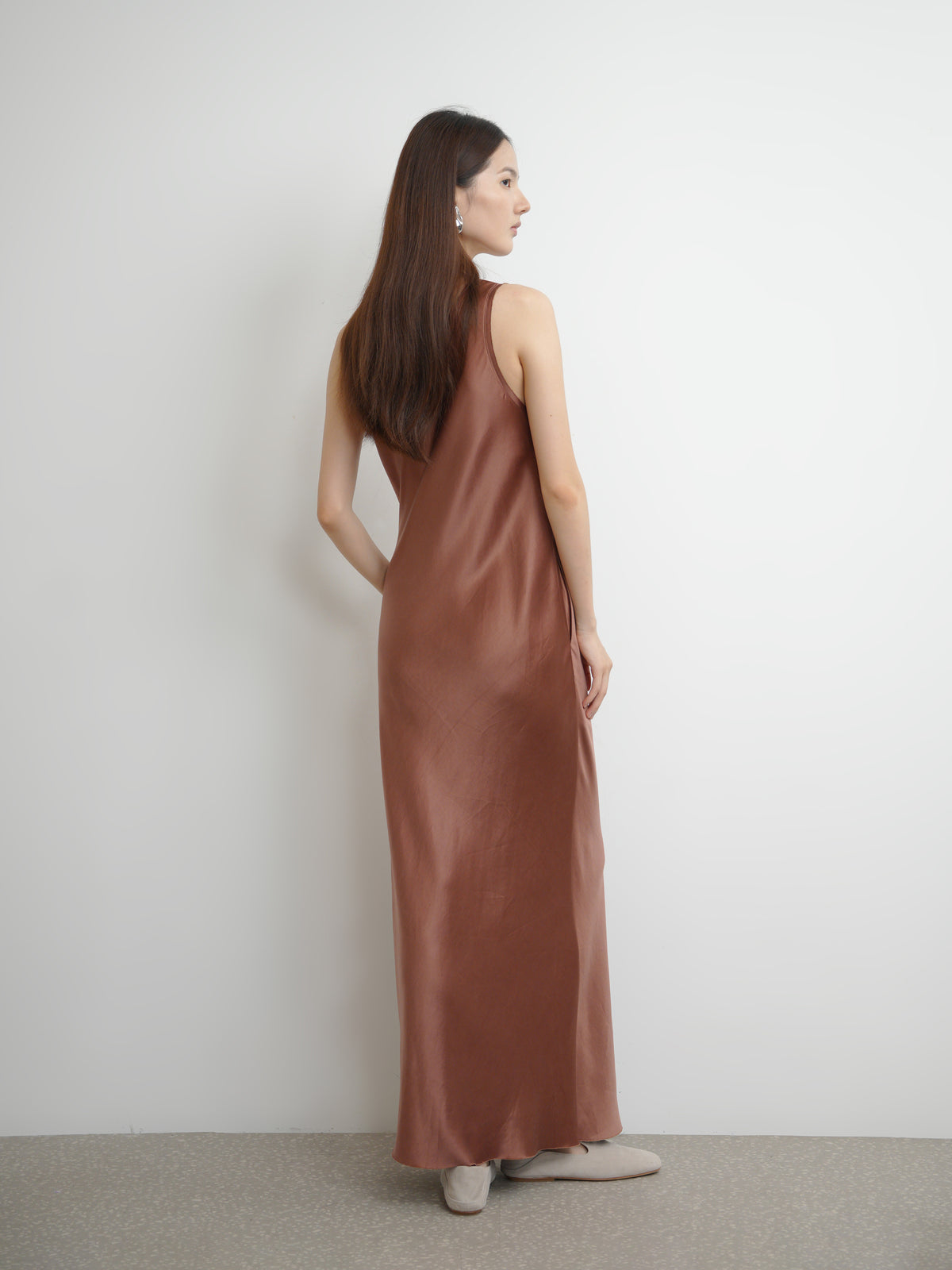 Sleeveless Slip Dress
