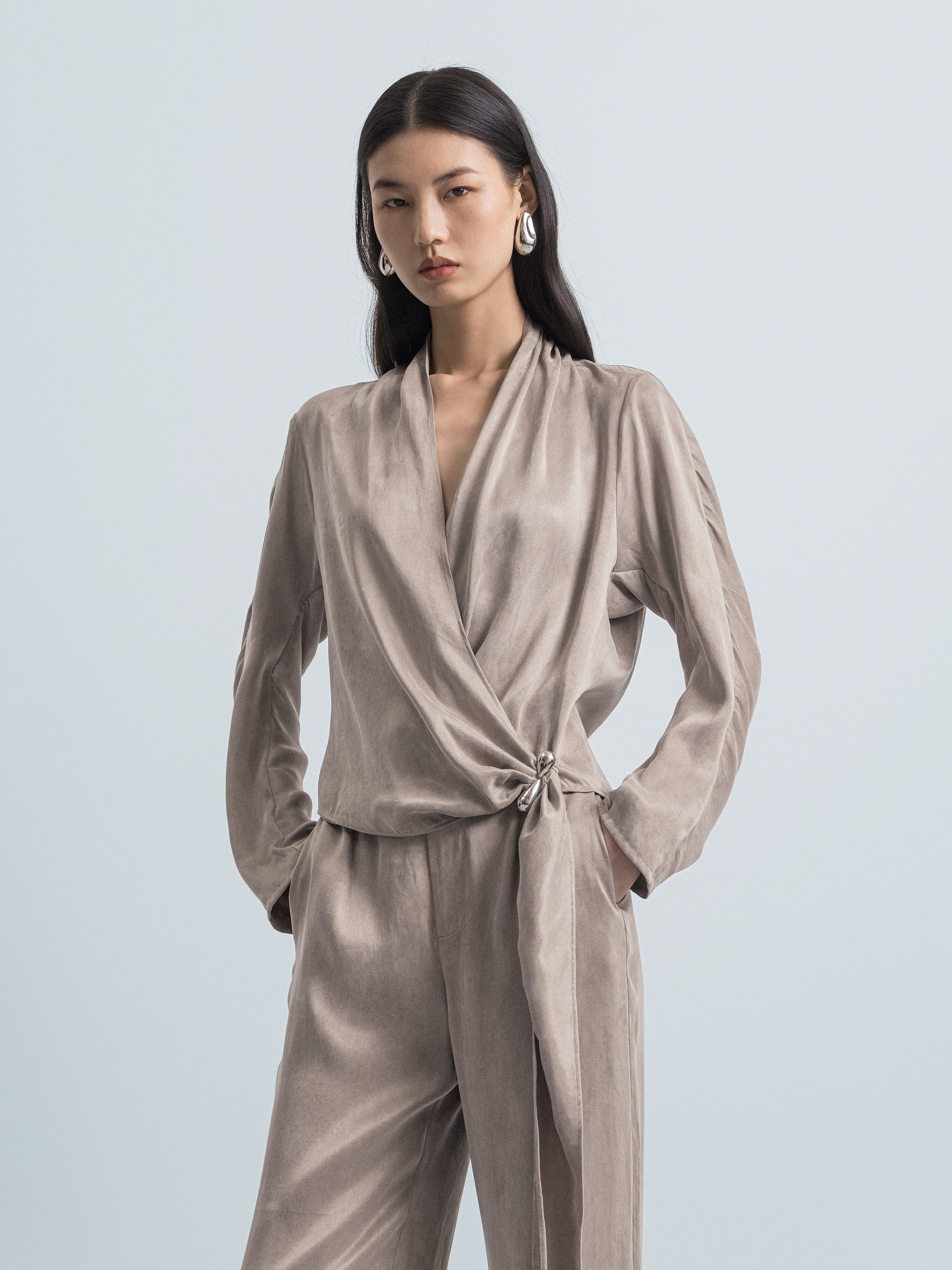 Wrap Tie Top