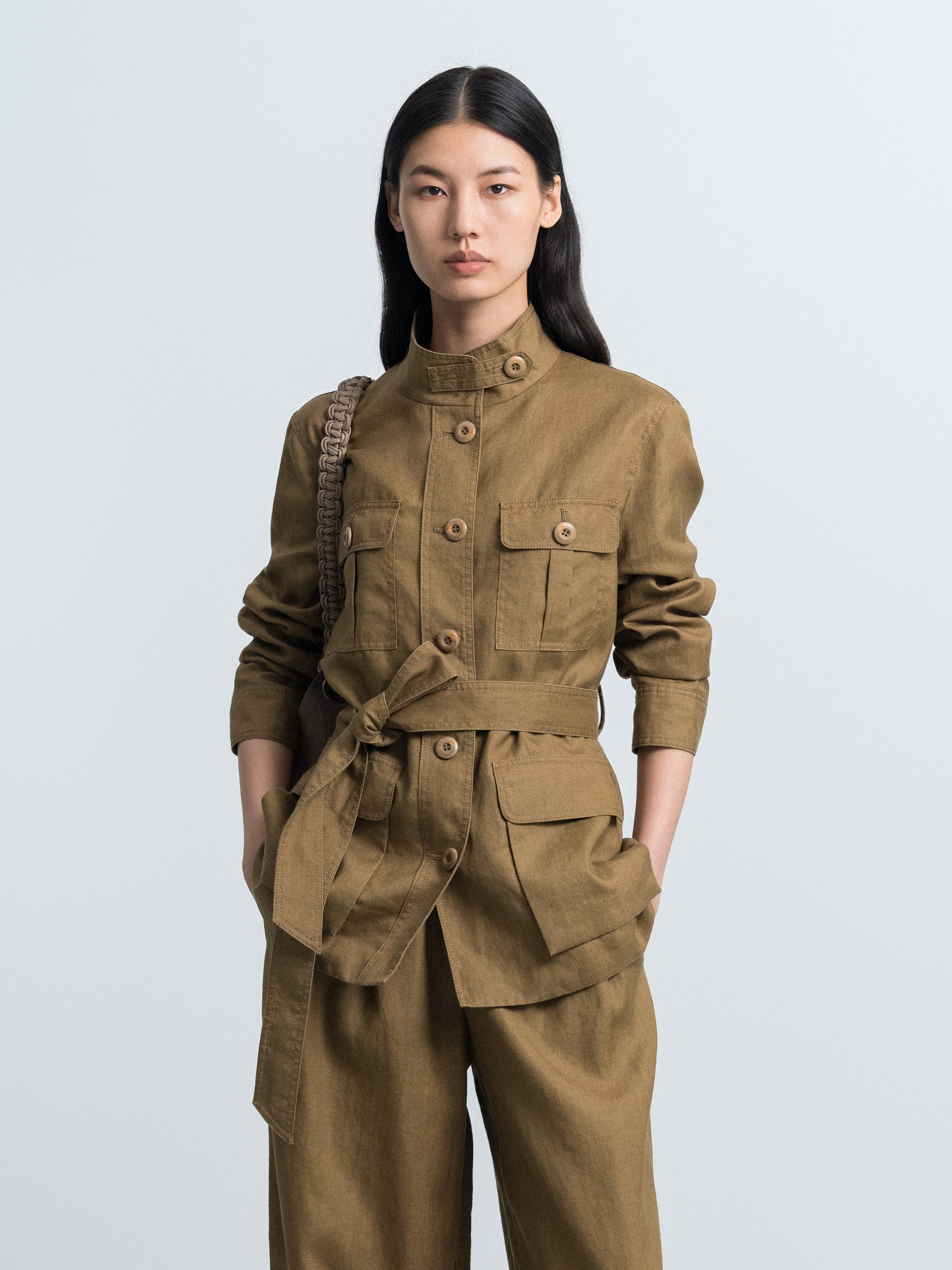 Hunting‑style Drawstring Jacket