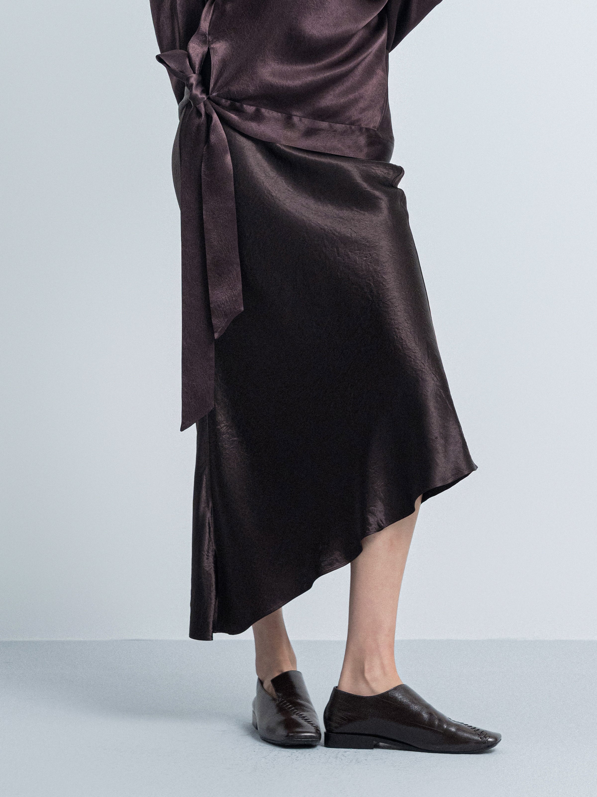 Asymmetrical Hem Mermaid Skirt