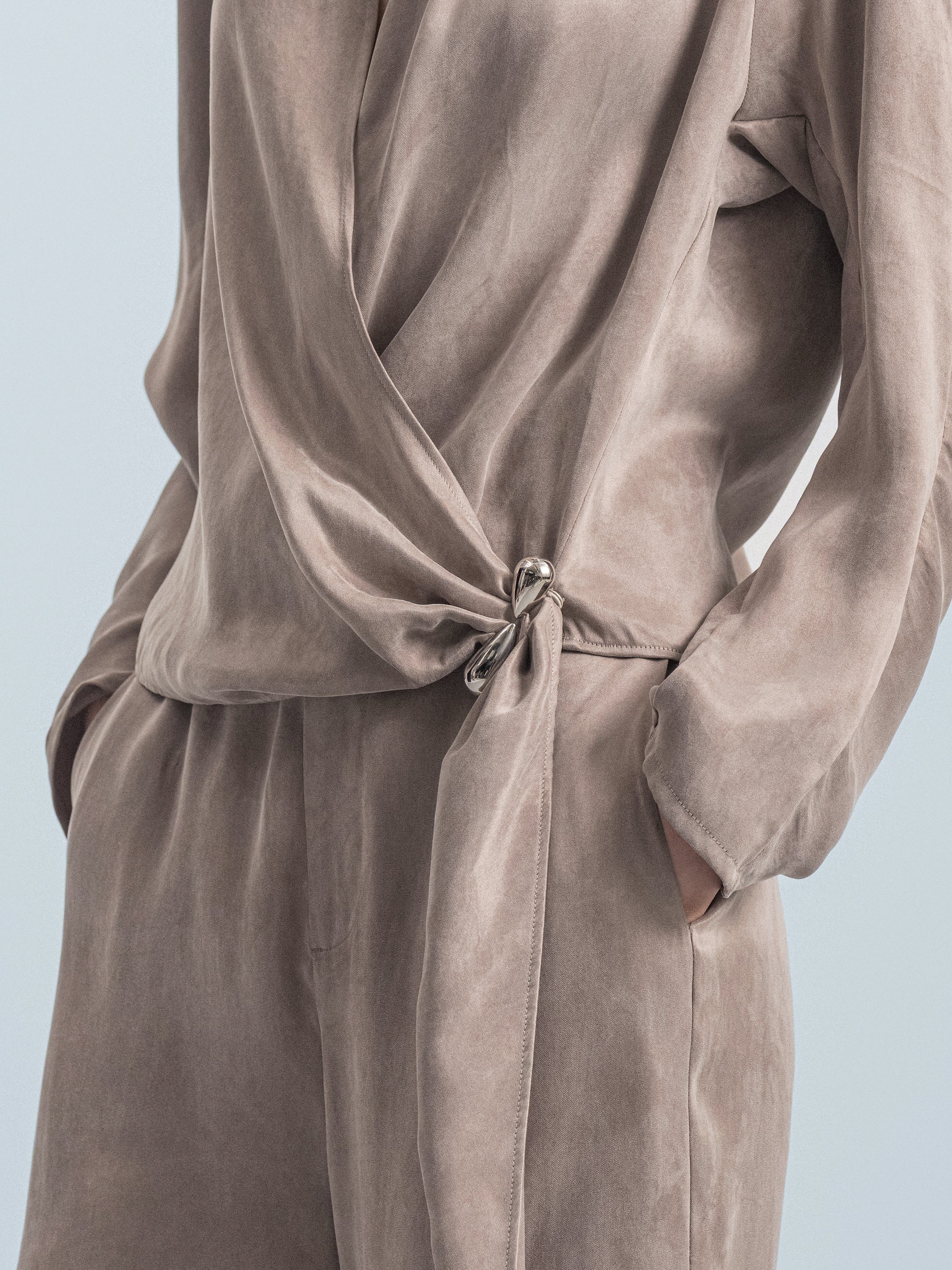Wrap Tie Top