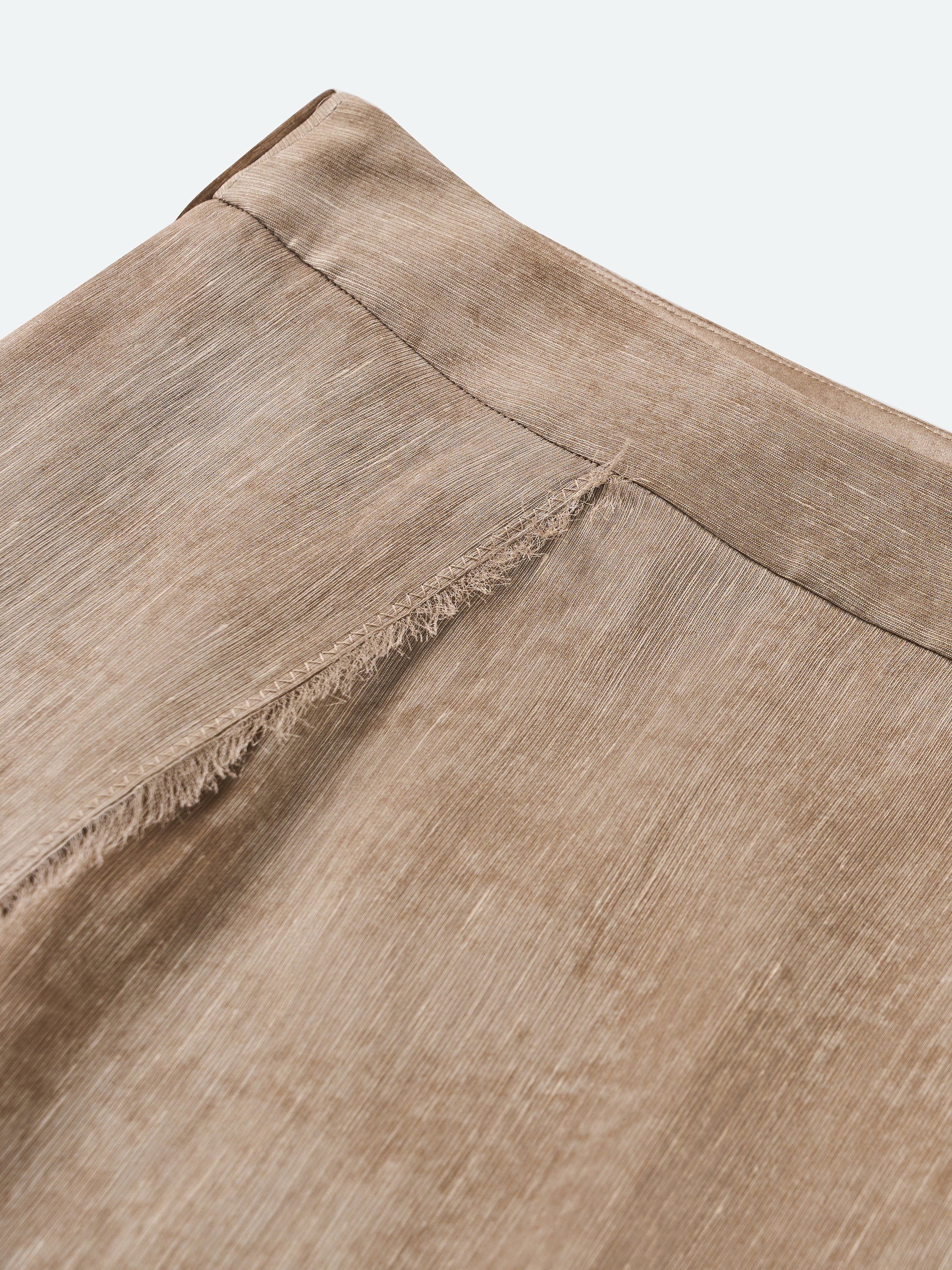 Light Khaki Long Skirt