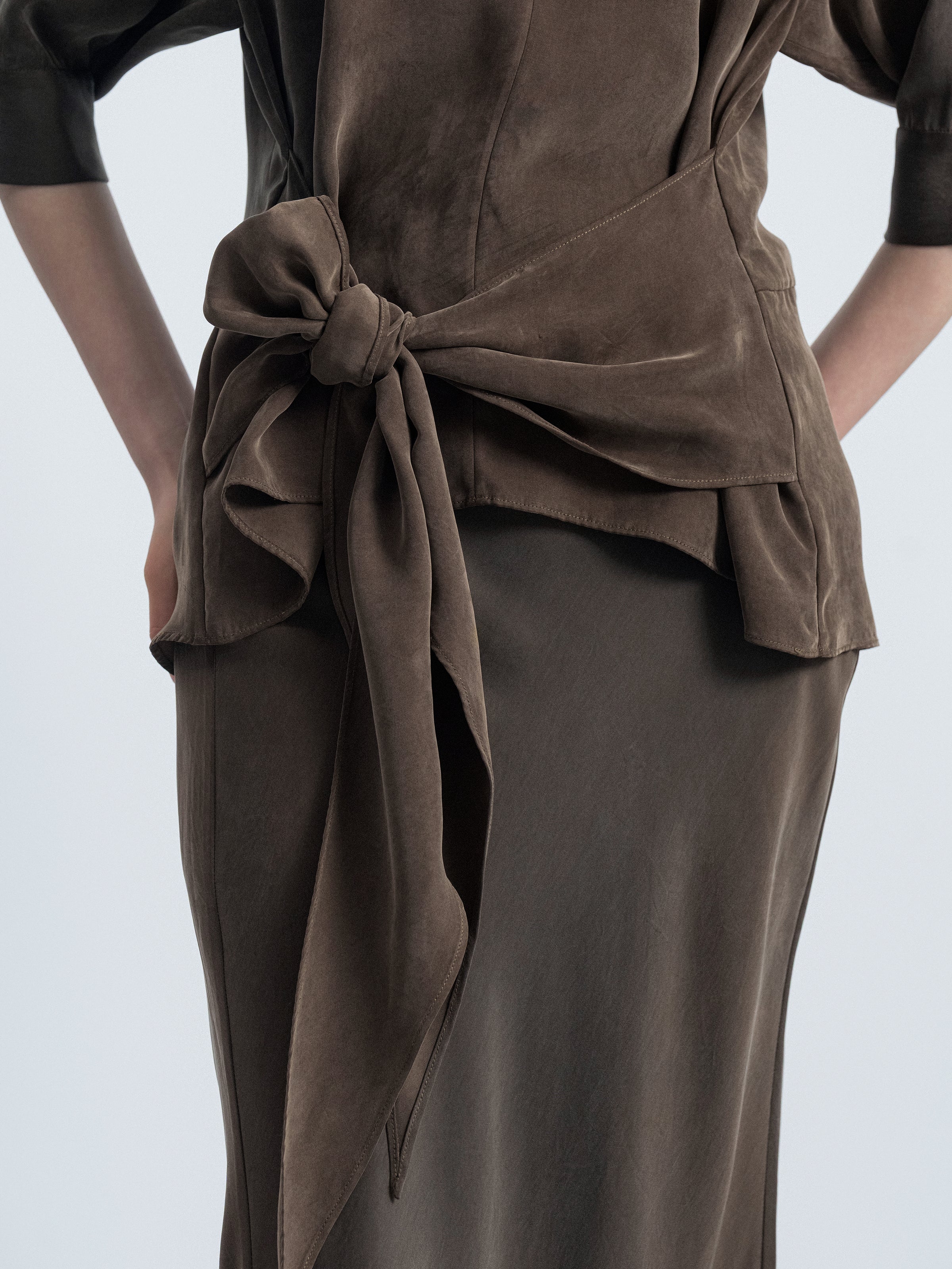 High Neck Panel Top