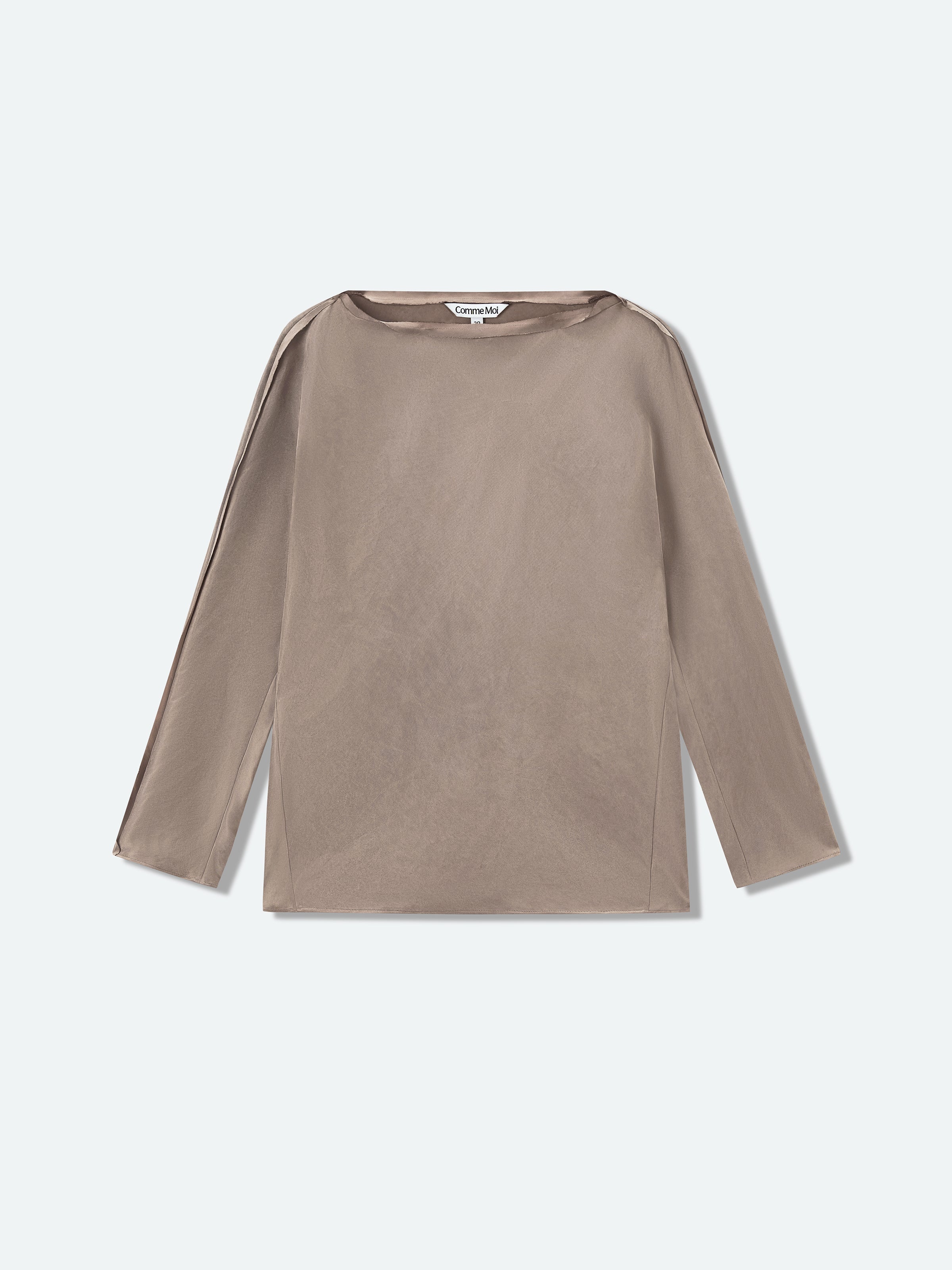 Off-the-Shoulder Raglan Sleeve Top