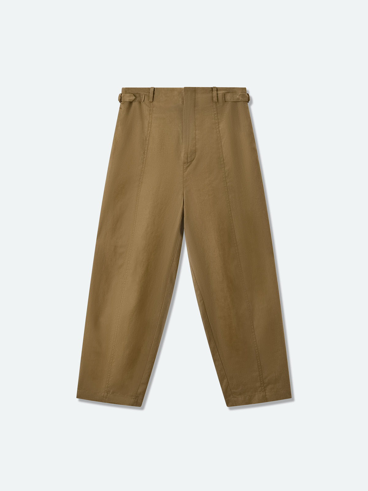 Linen Carrot‑shaped Trousers