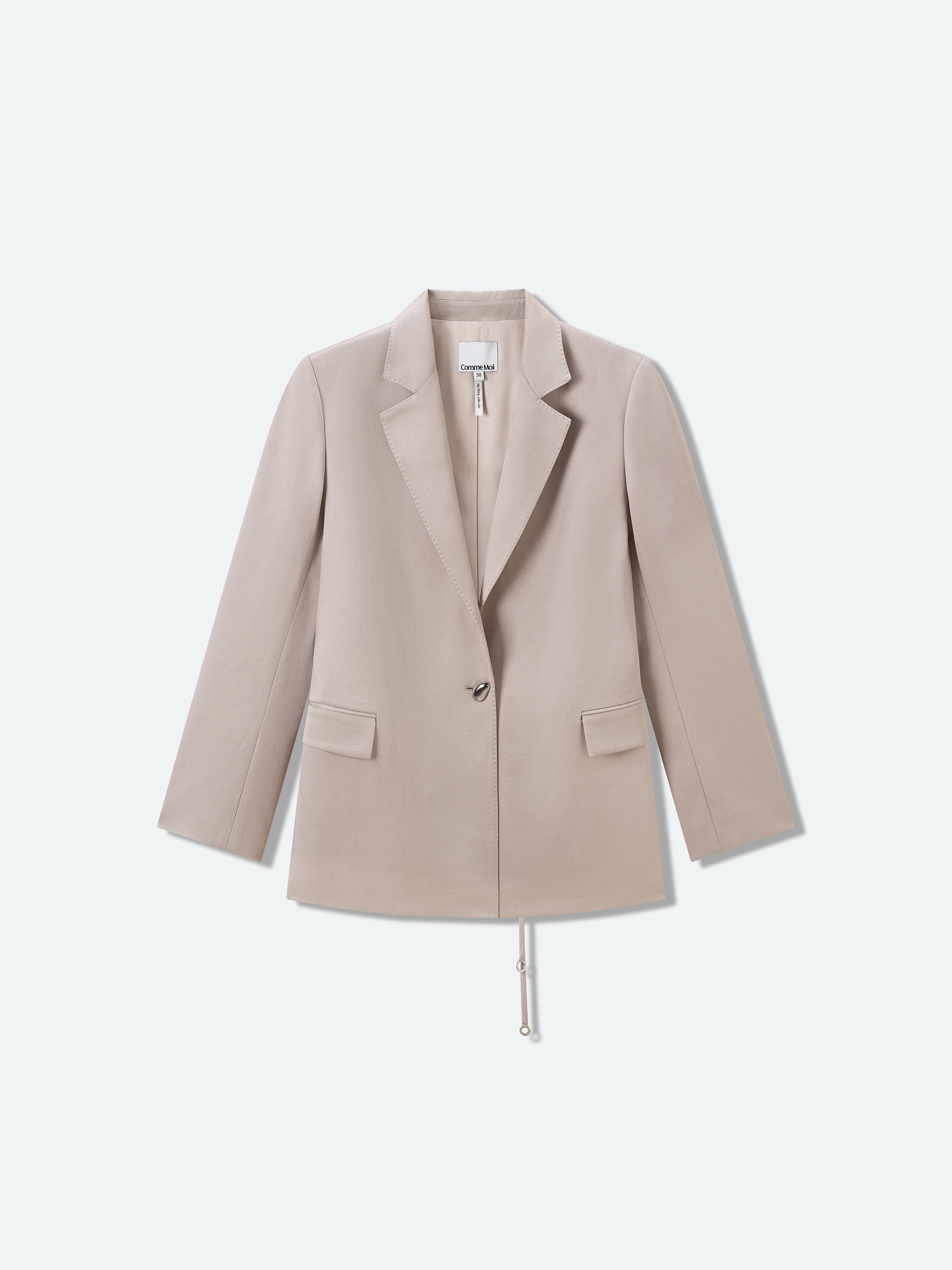 Straight Fit Blazer