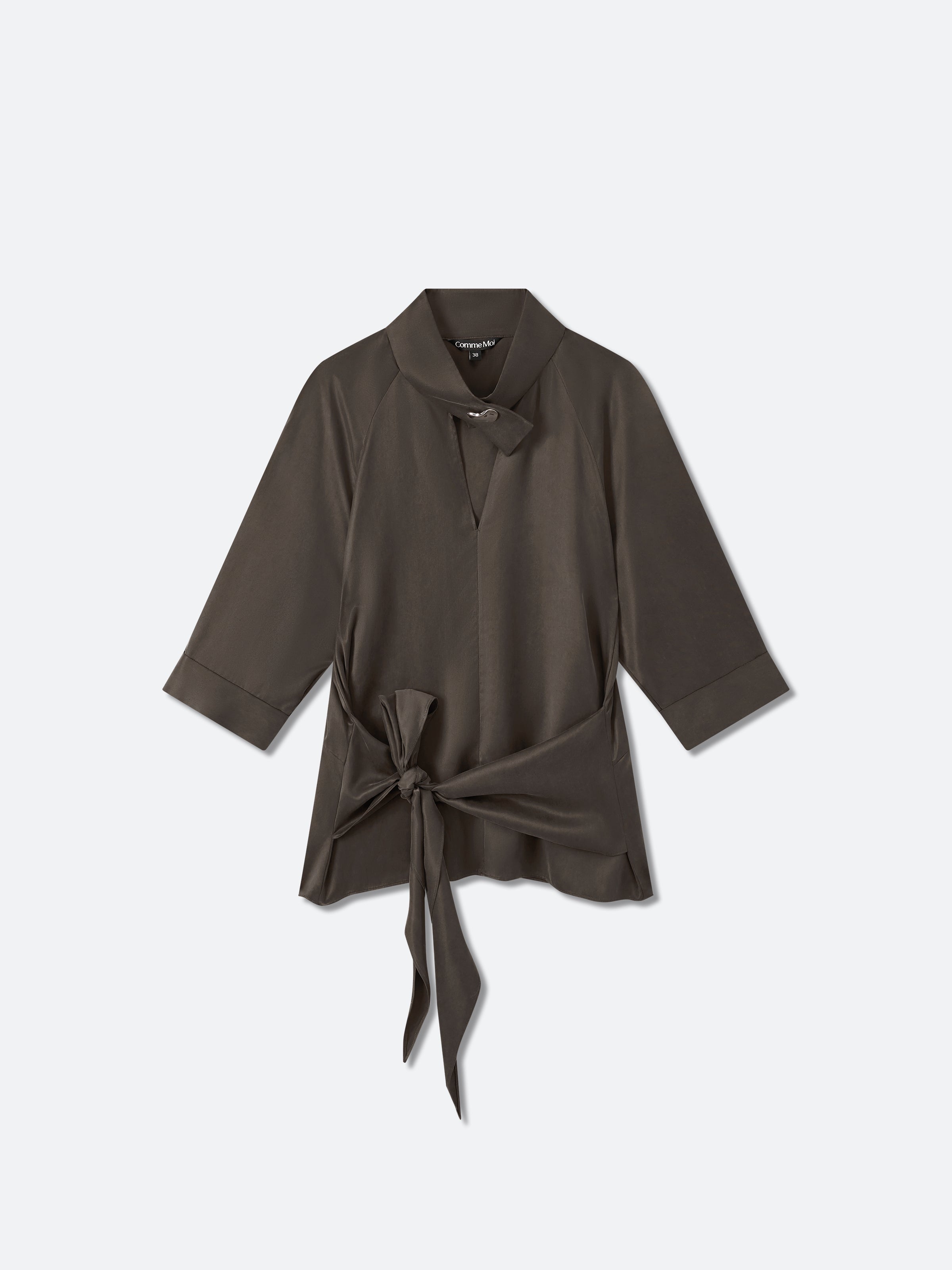 High Neck Panel Top
