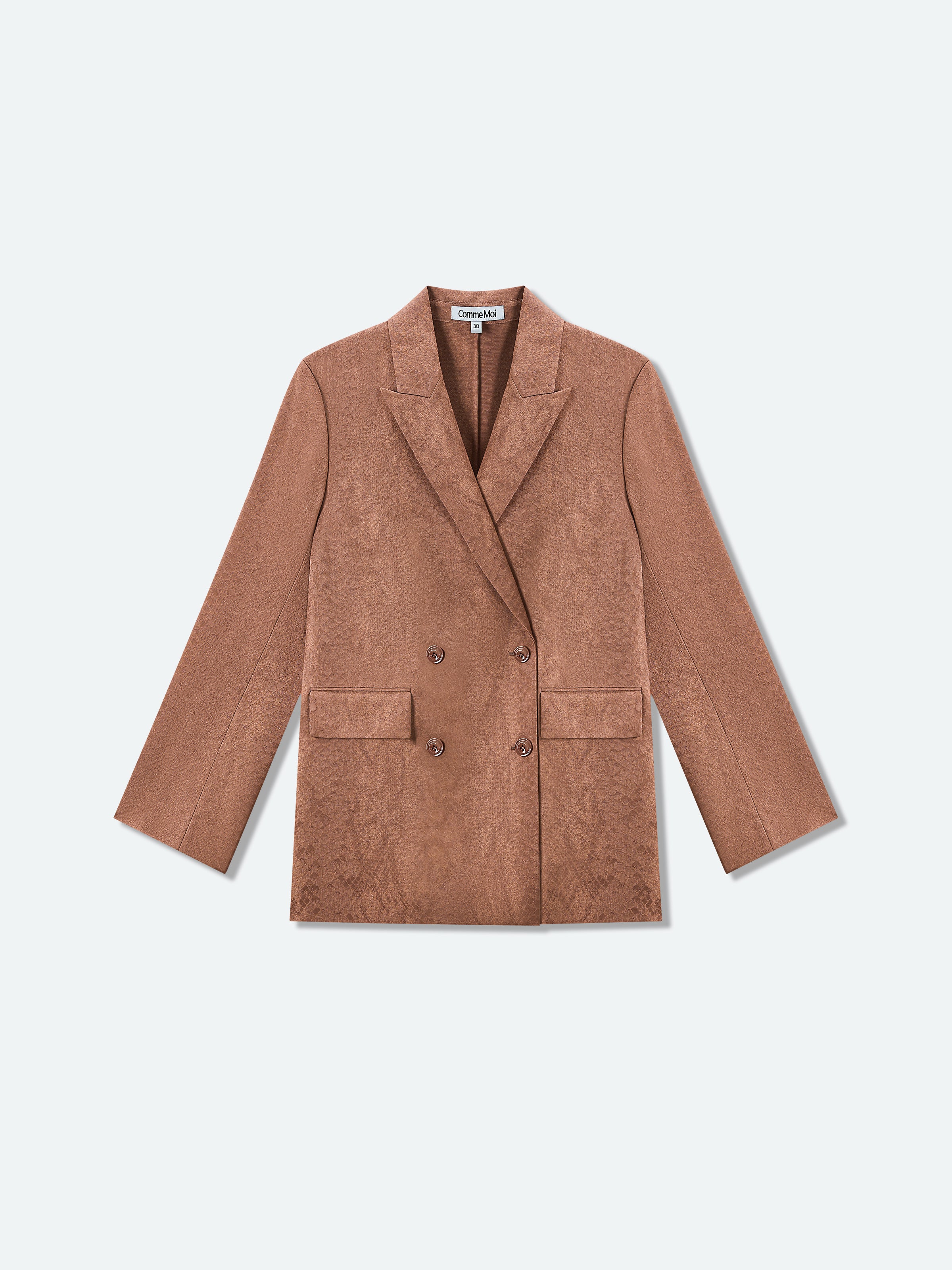 Straight-fit Blazer - Commemoi